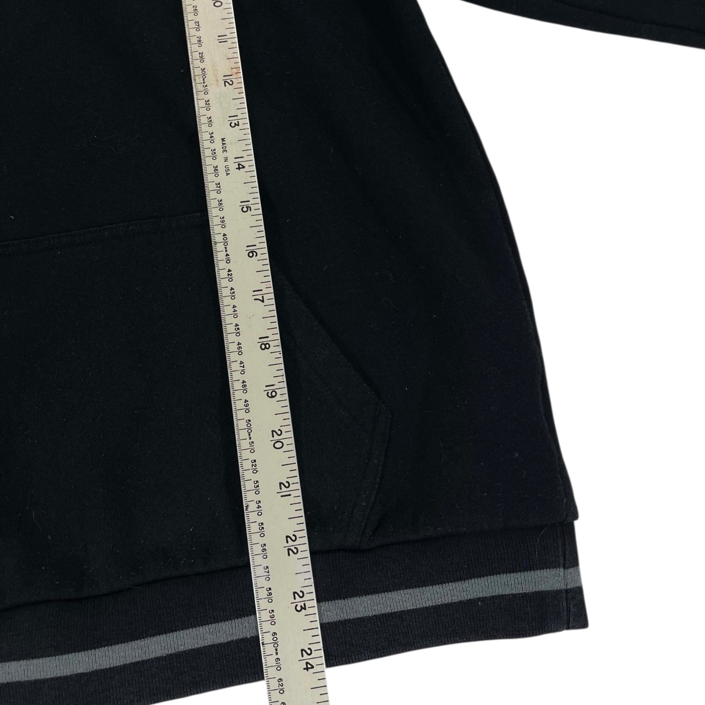NEW ZEALAND RUGBY BLACK HOODIE (M)