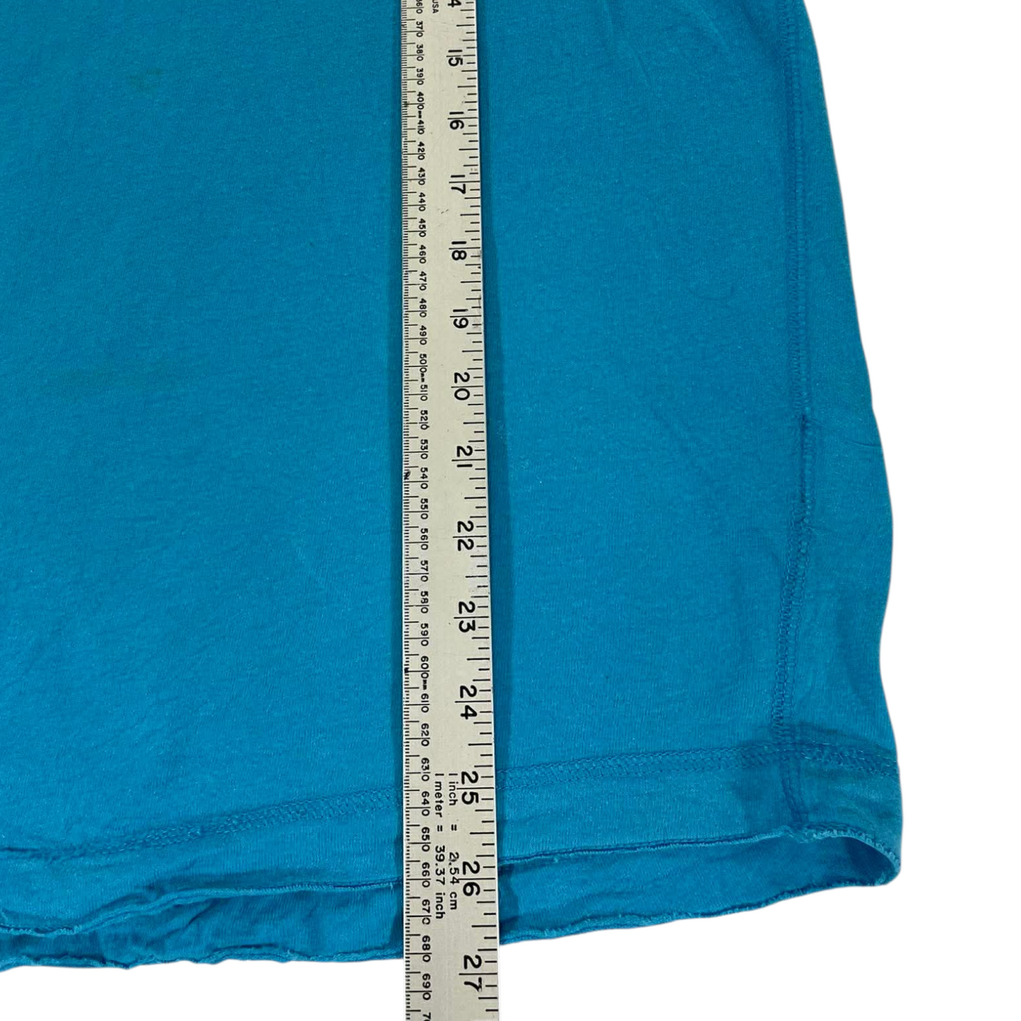 Y2K HOLLISTER BLUE POLO SHIRT (M)
