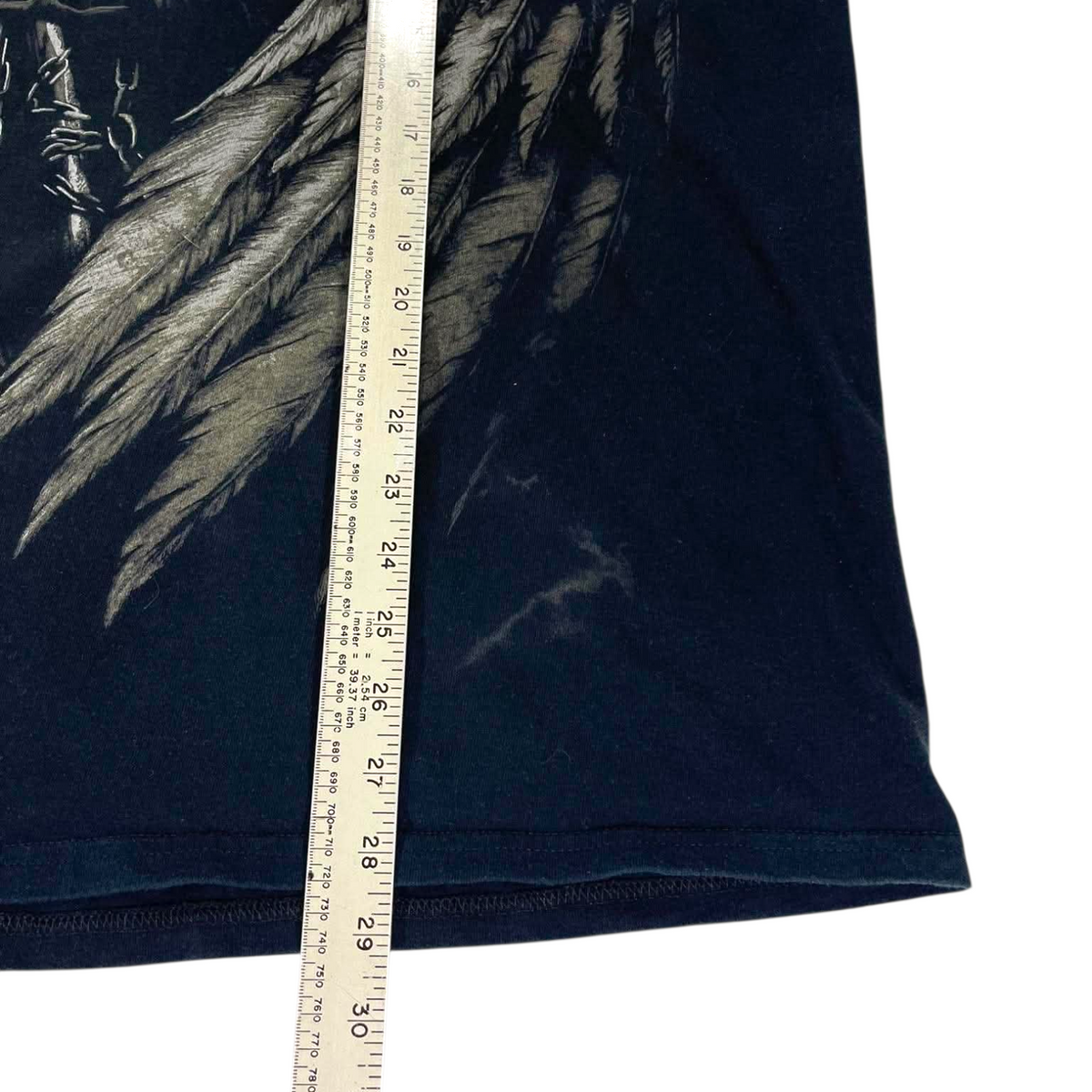 Y2K BLACK GRIM REAPER T-SHIRT (XL)