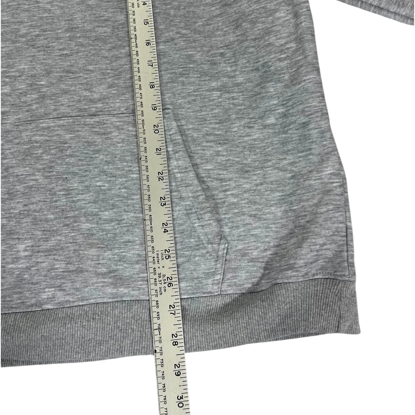 GREY UNIVERSITY OF MICHIGAN HOODIE (L-XL)