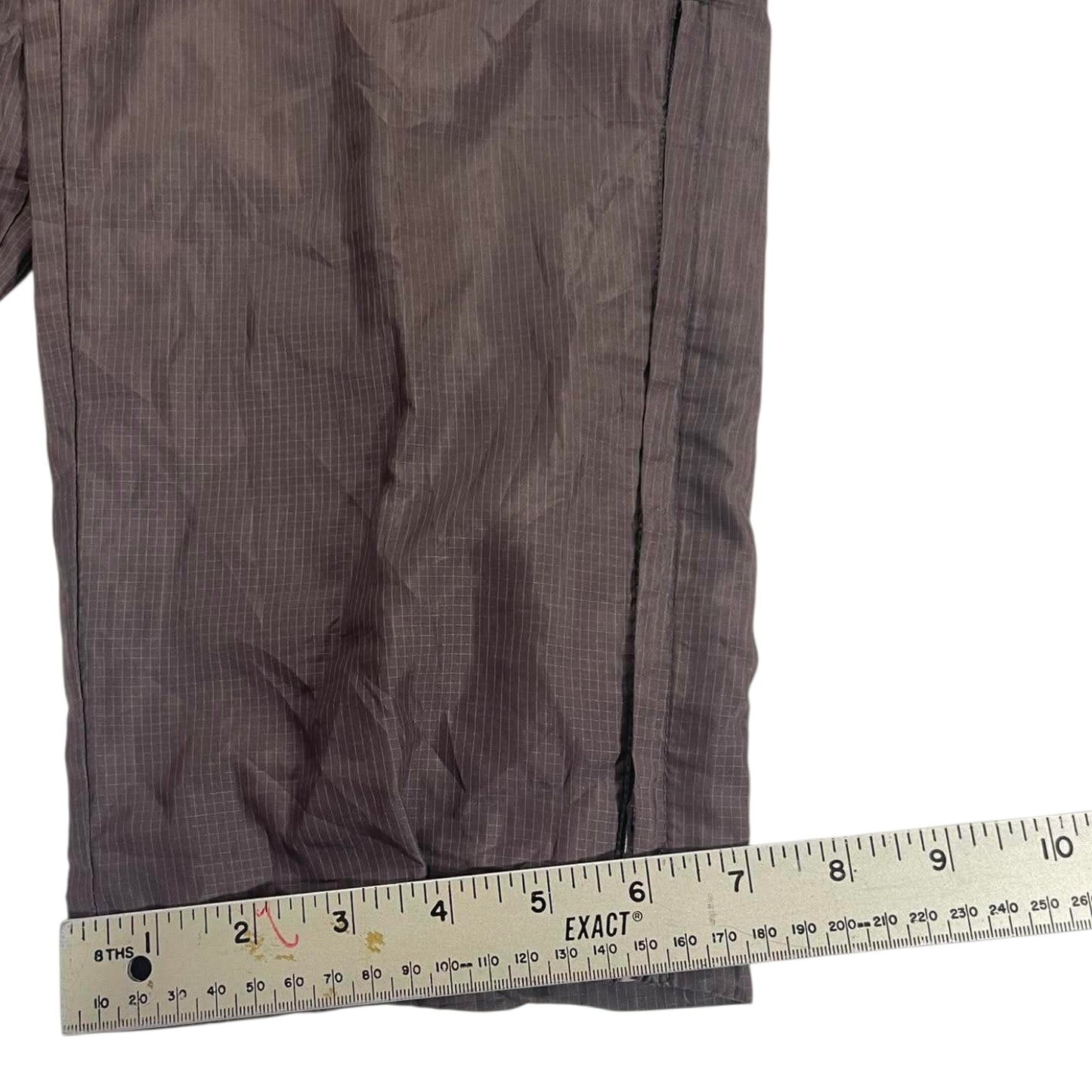 RARE BROWN VINTAGE ADIDAS GREY TRACK PANTS (S-M)