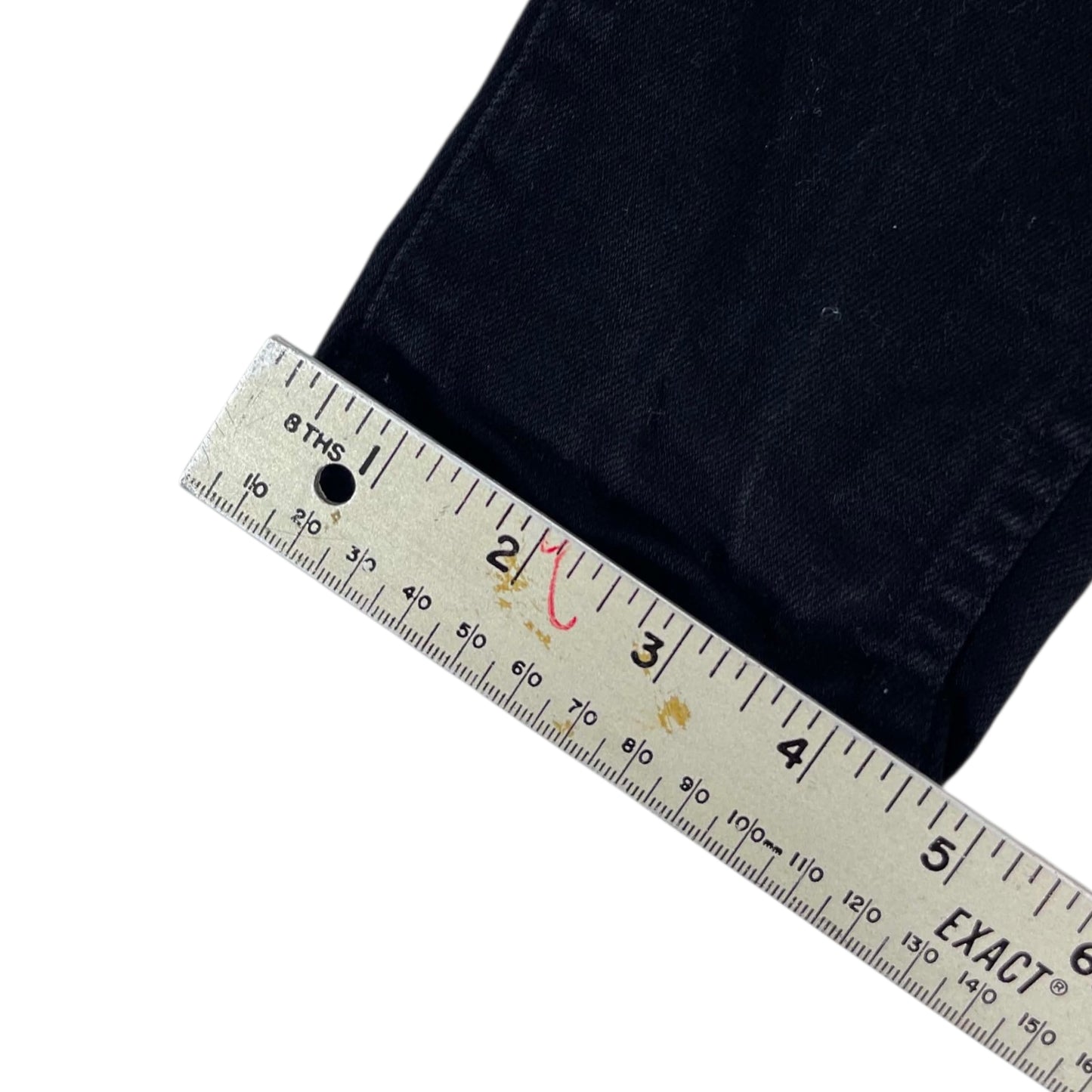 WRANGLER MID RISE BLACK JEANS (UK10)