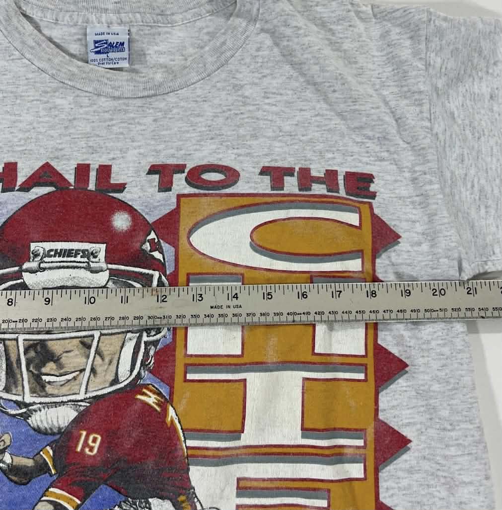 VINTAGE JOE MONTANA KANSAS CITY CHIEFS (L)