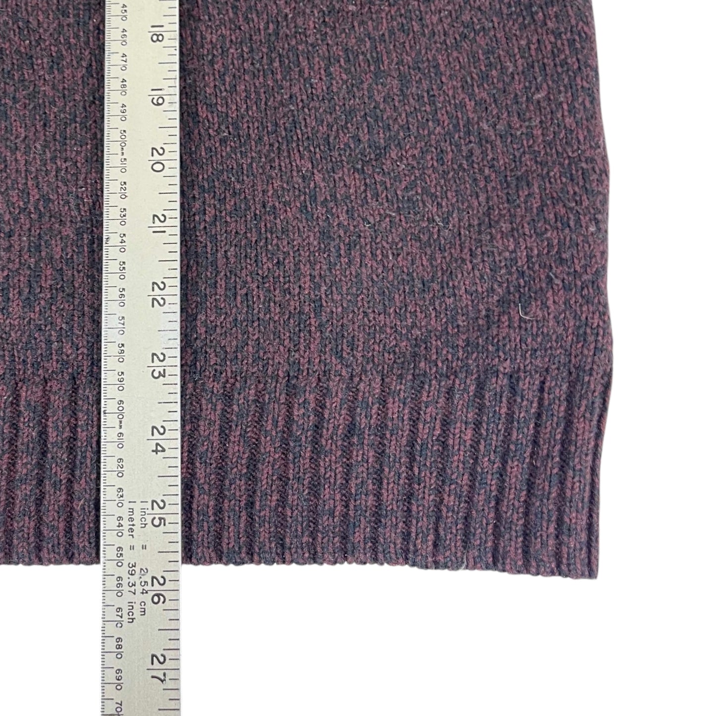 VINTAGE CHISEL KNITTED BUTTON SWEATER (L)