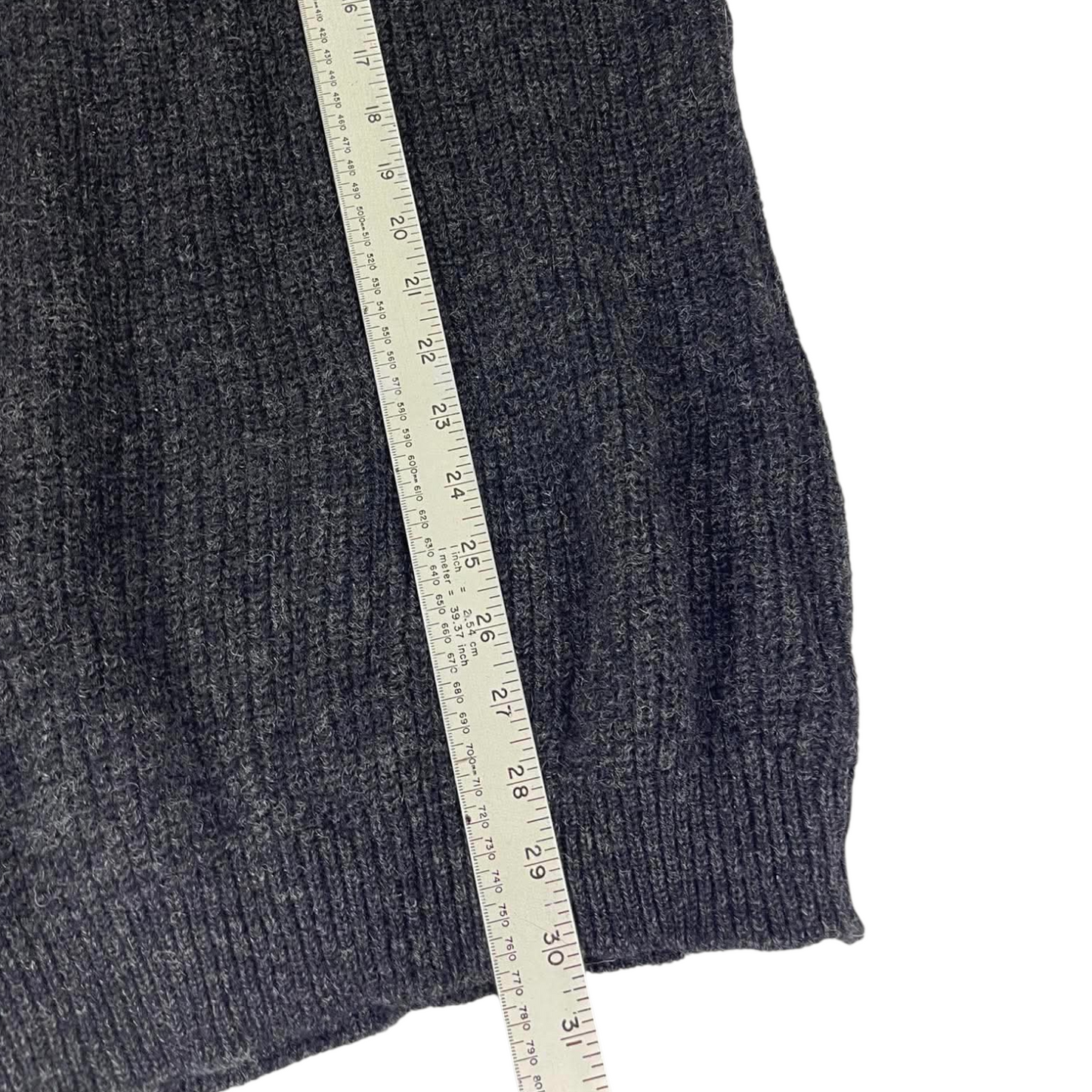 90S PURE NEW WOOL BLEND SWEATER (L)