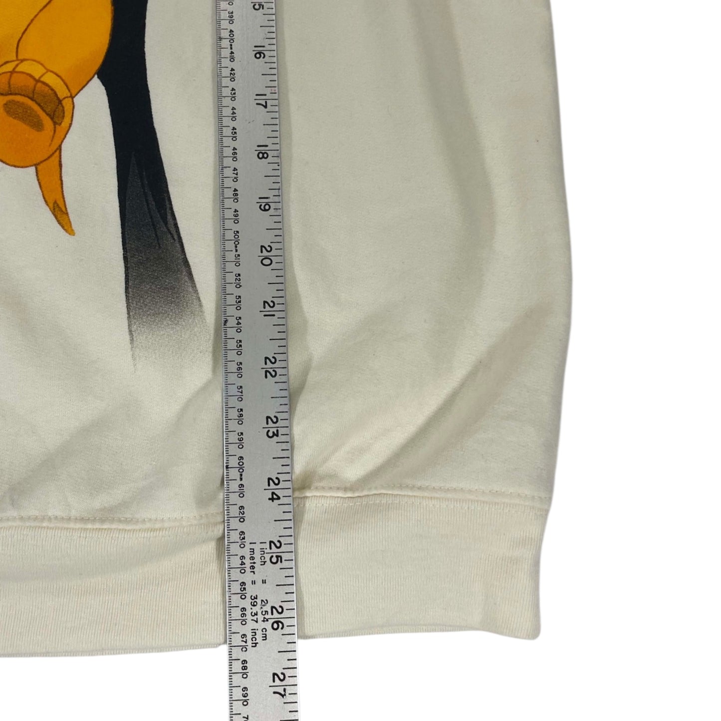 DISNEY THE LION KING CREAM SWEATSHIRT (L)