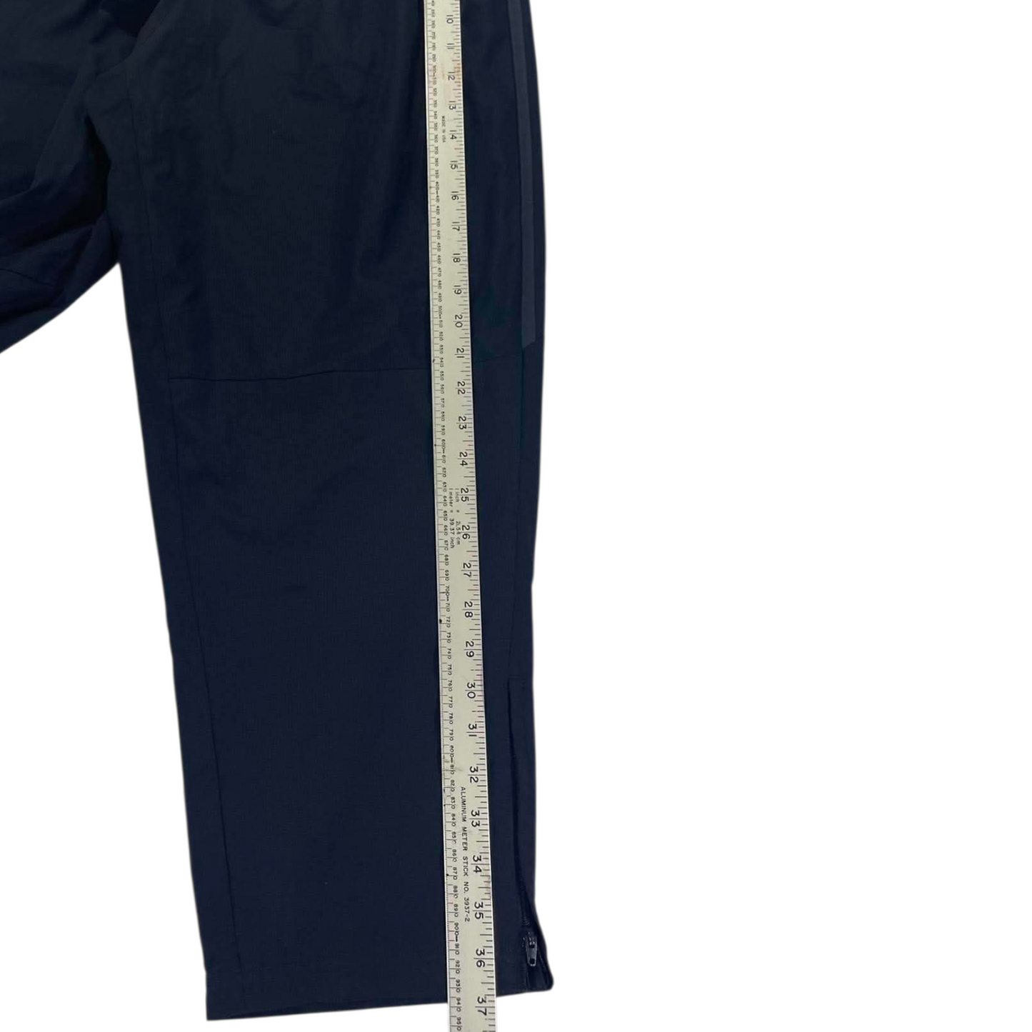ADIDAS BLACK TRACK PANTS (XL)