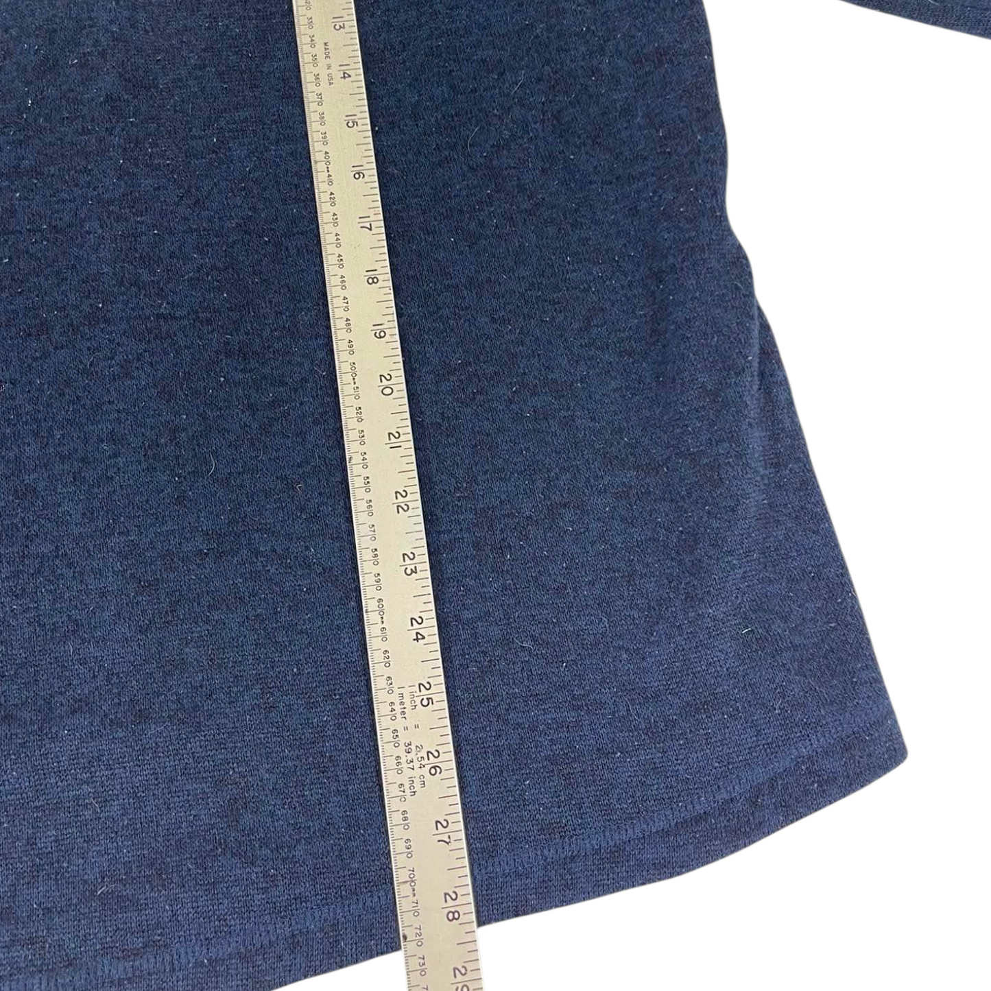 VINTAGE MATCH QUARTER ZIP FLEECE SWEATSHIRT (L)