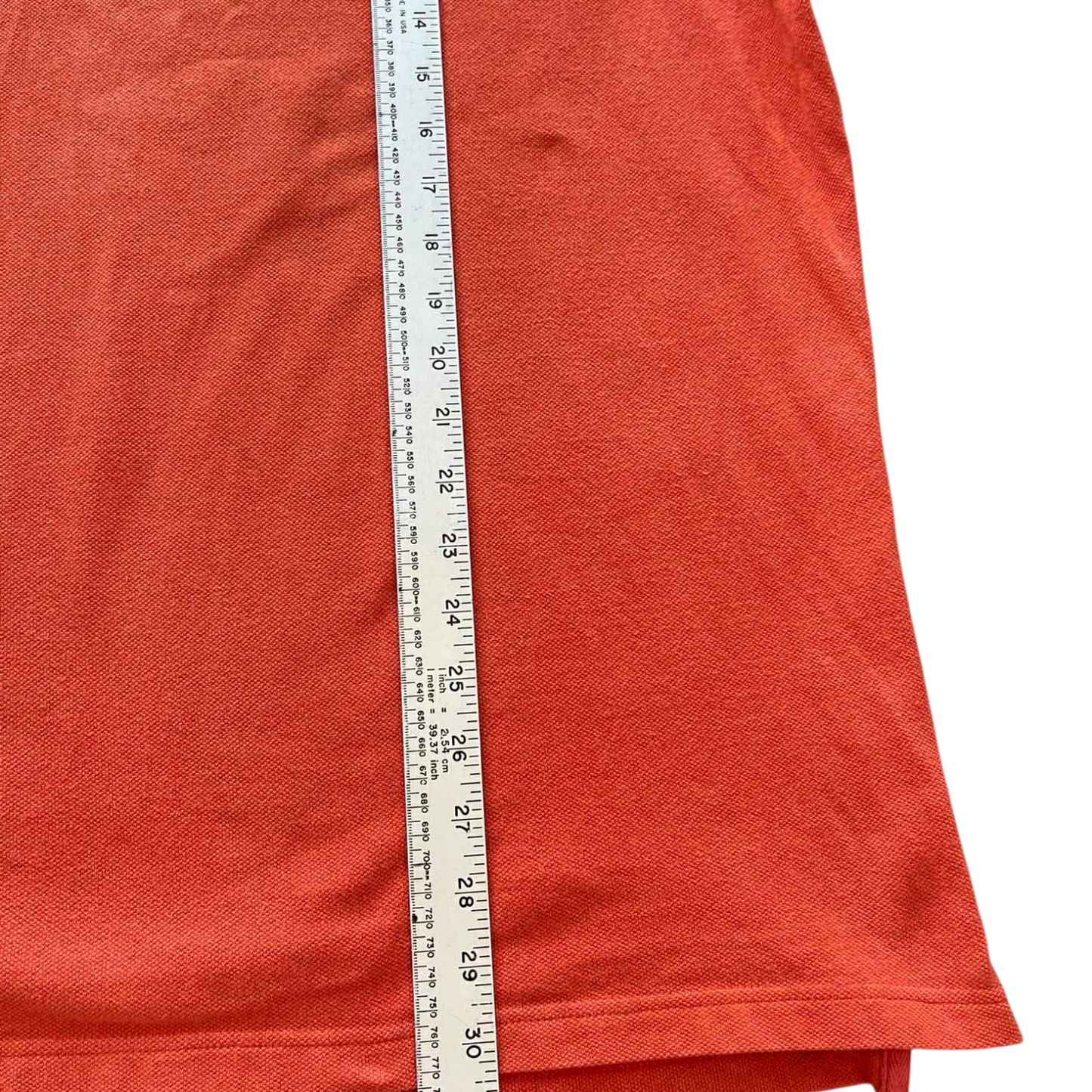 VINTAGE RODD N GUNN ORANGE POLO SHIRT WITH EMBROIDERED LOGO (XL)