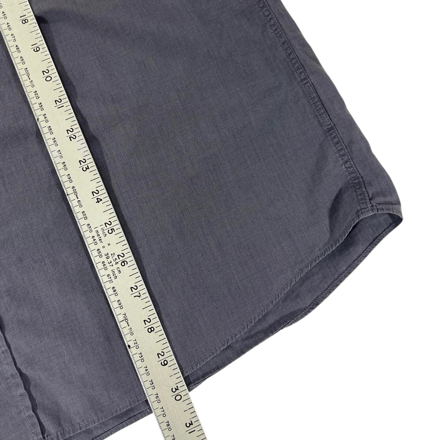 COUNTRY ROAD GREY BUTTON UP SHIRT (L)