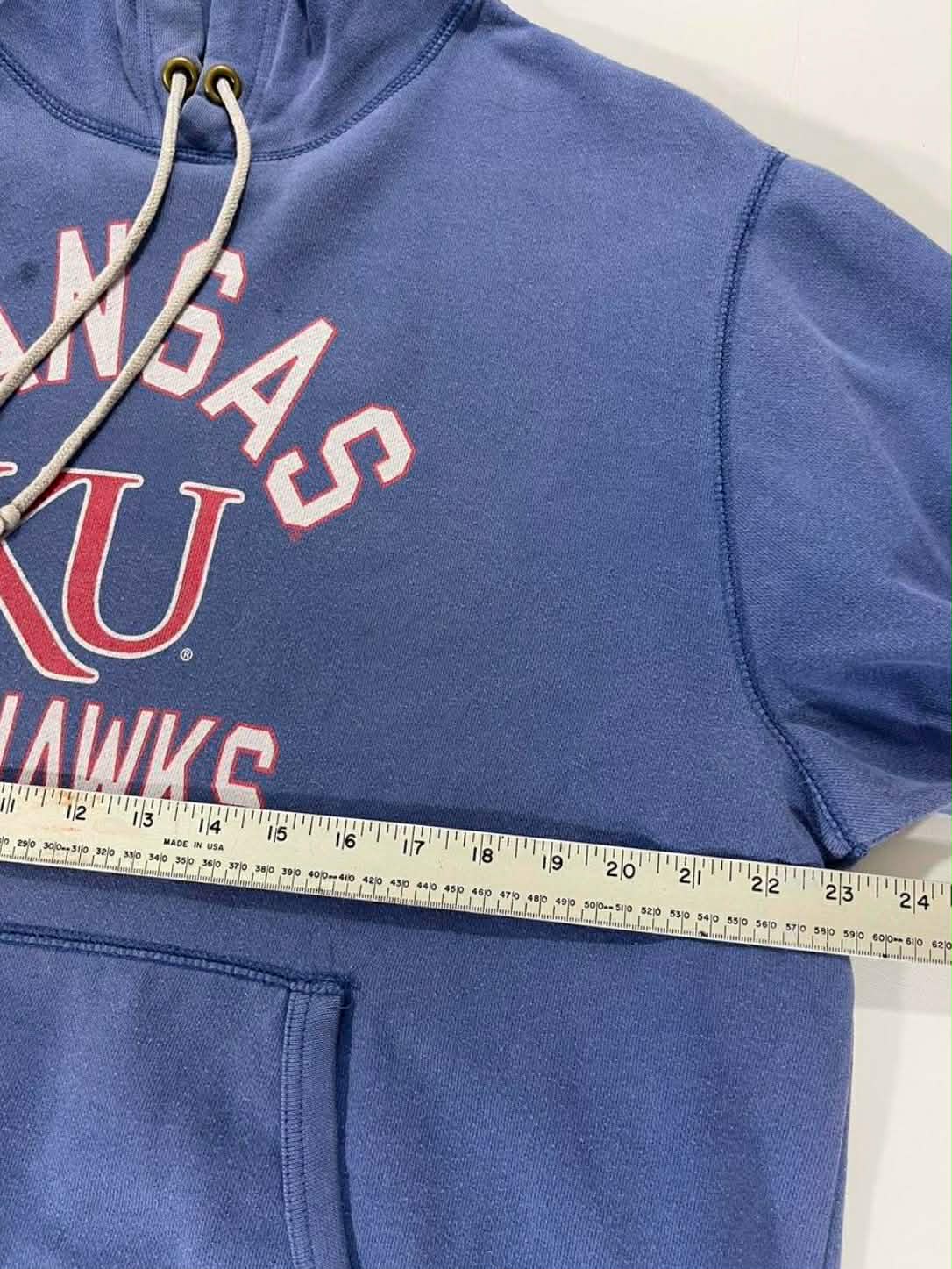VINTAGE KANSAS HOODIE (M-L)