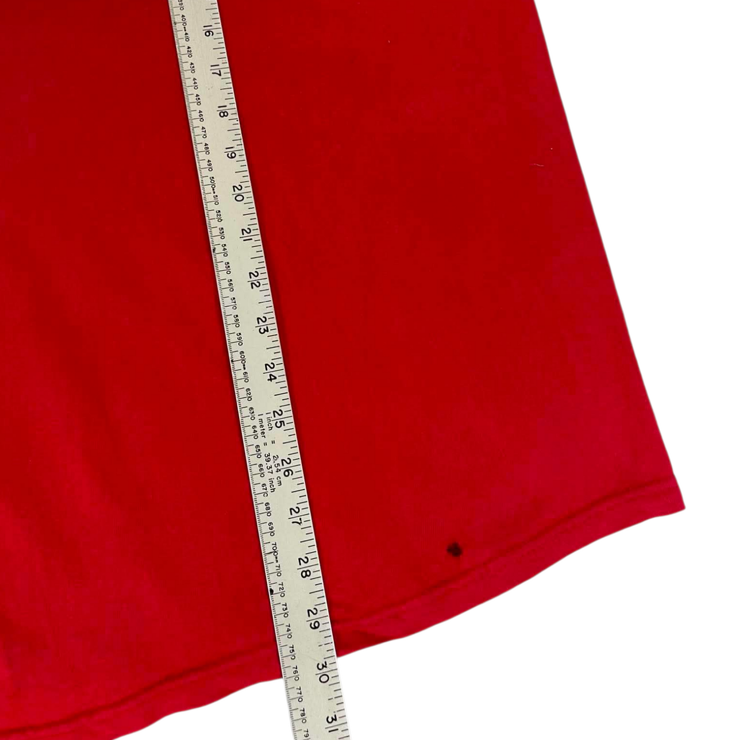 VINTAGE RED UTAH UTES COLLEGE TEE (L-XL)