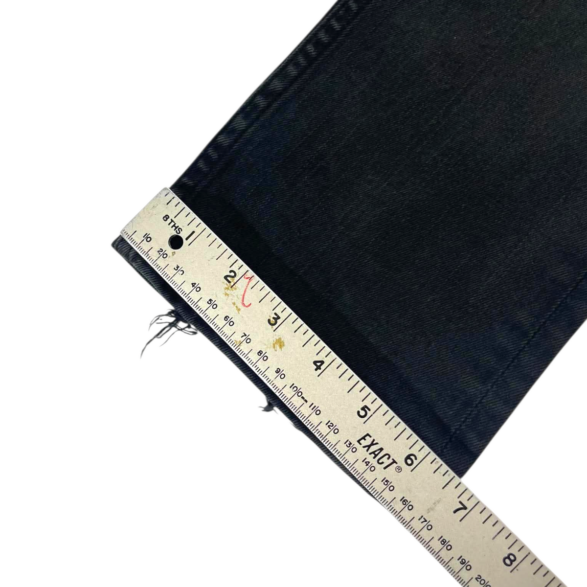 Y2K QUICKSILVER BLACK JEANS (30 / 28)