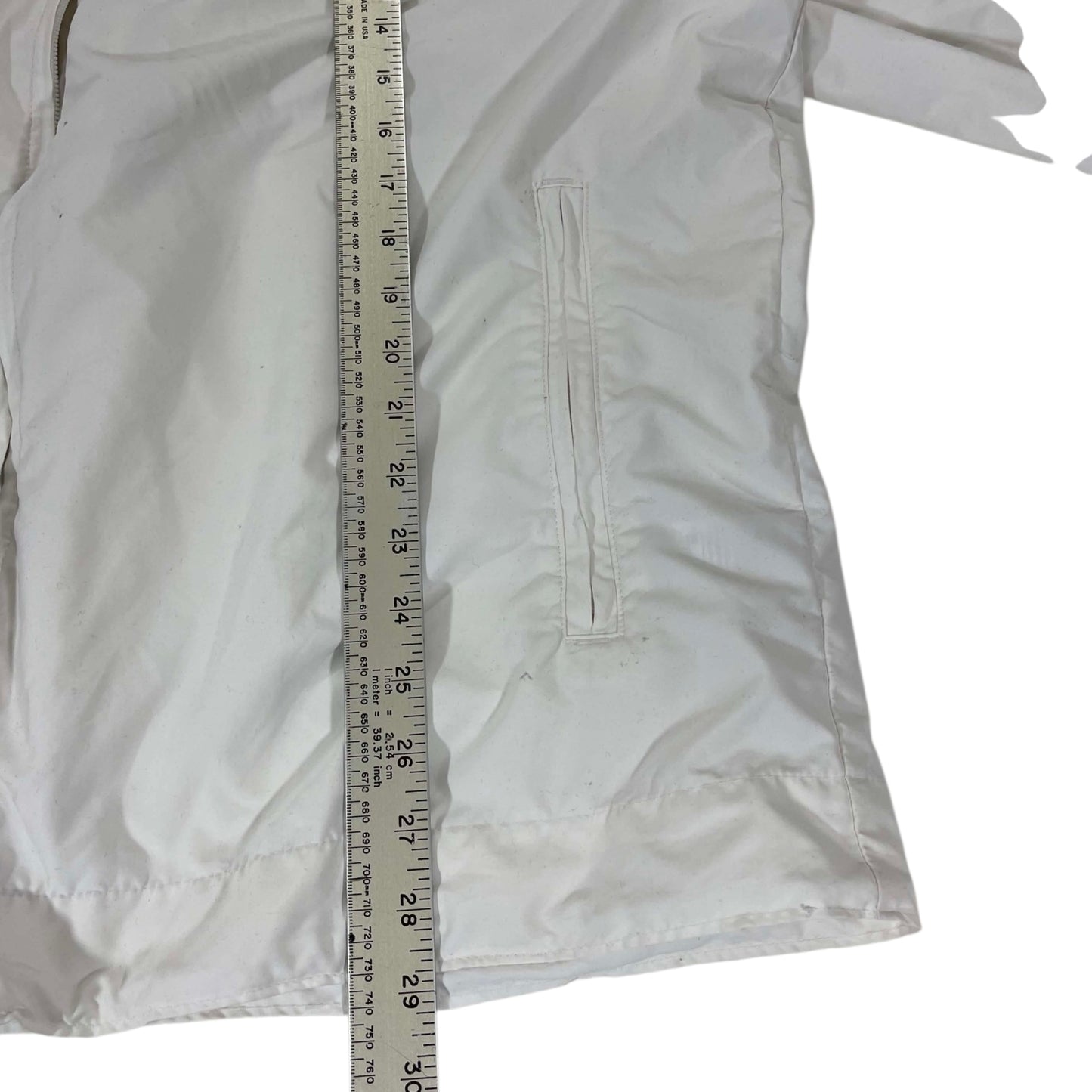JORDAN WHITE & BLACK CEMENT WINDBREAKER (XL)