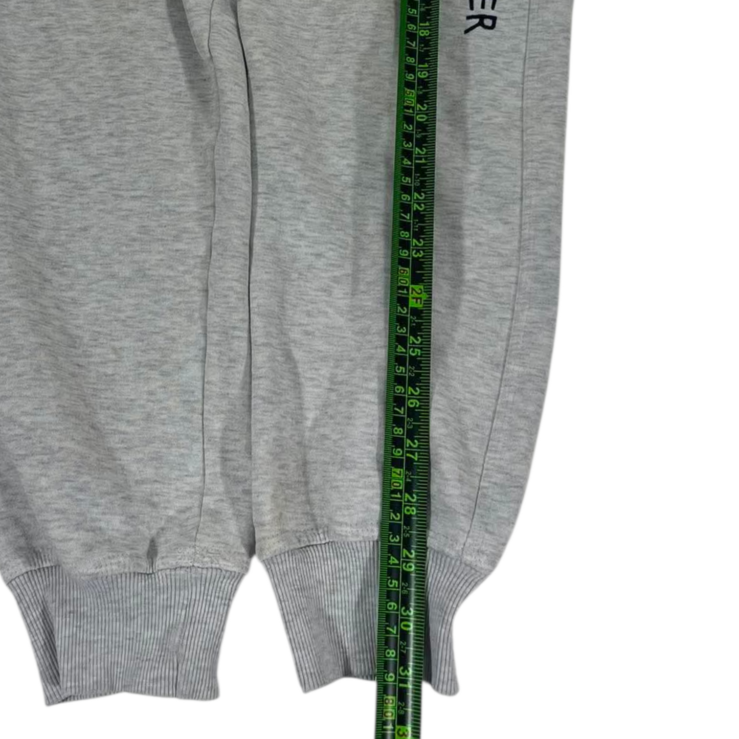 TRASHED TOMMY HILFIGER GREY SWEATPANTS (S)
