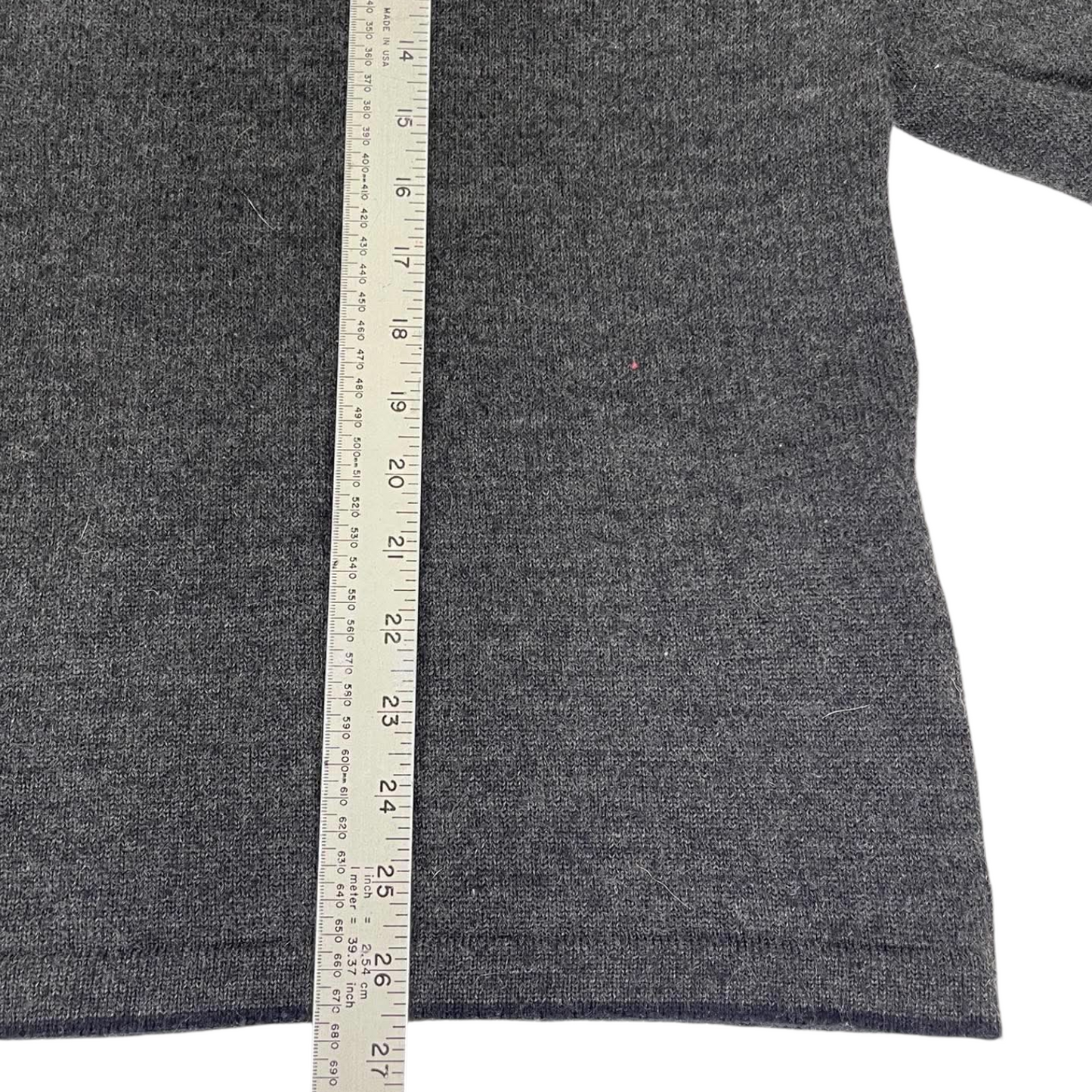 90S BLUE STONE CREWNECK SWEATER (S)
