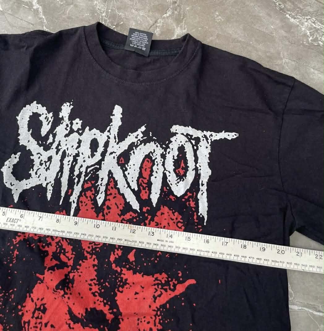 THAI BL SLIPKNOT BLACK BAND TEE (L)