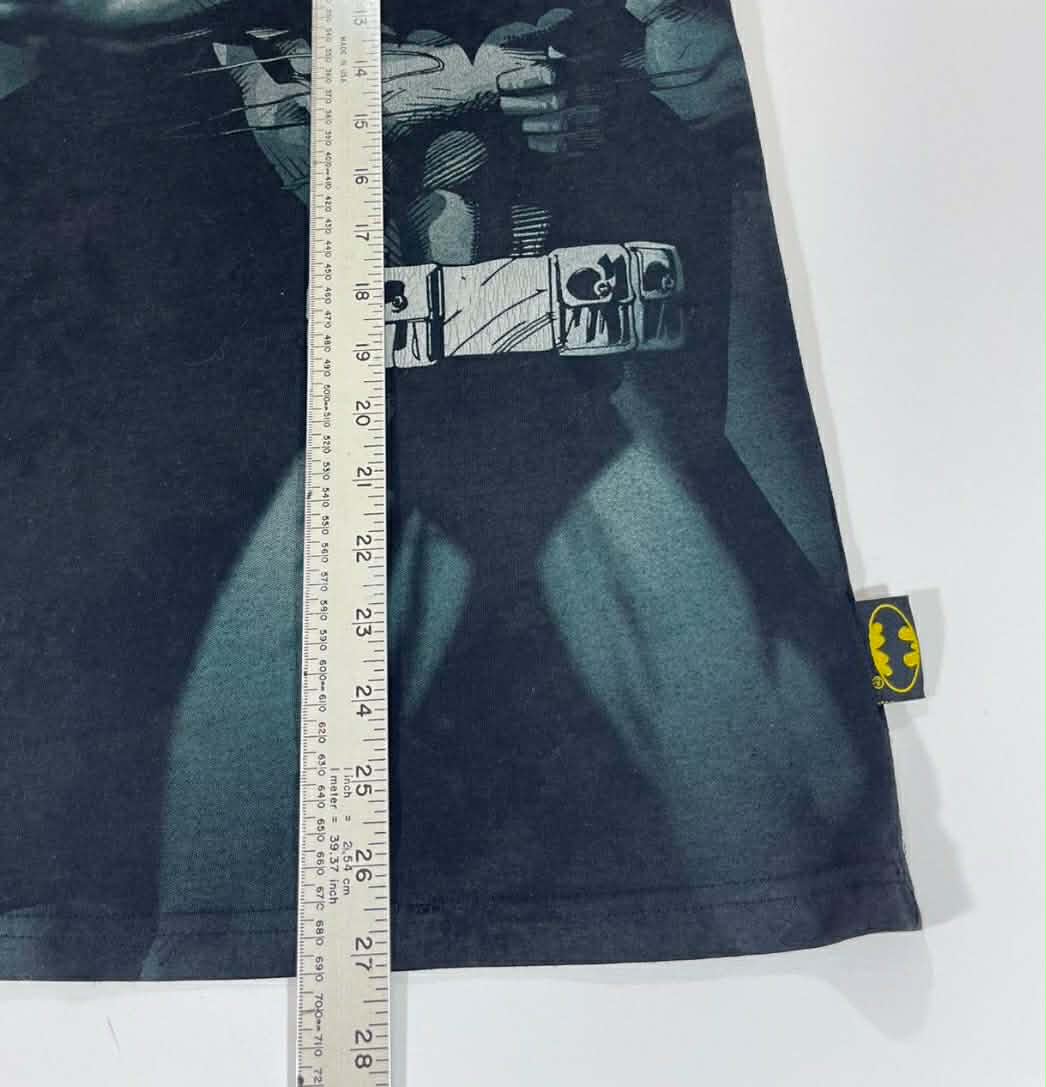 VINTAGE BATMAN BLACK GRAPHIC TEE (L)