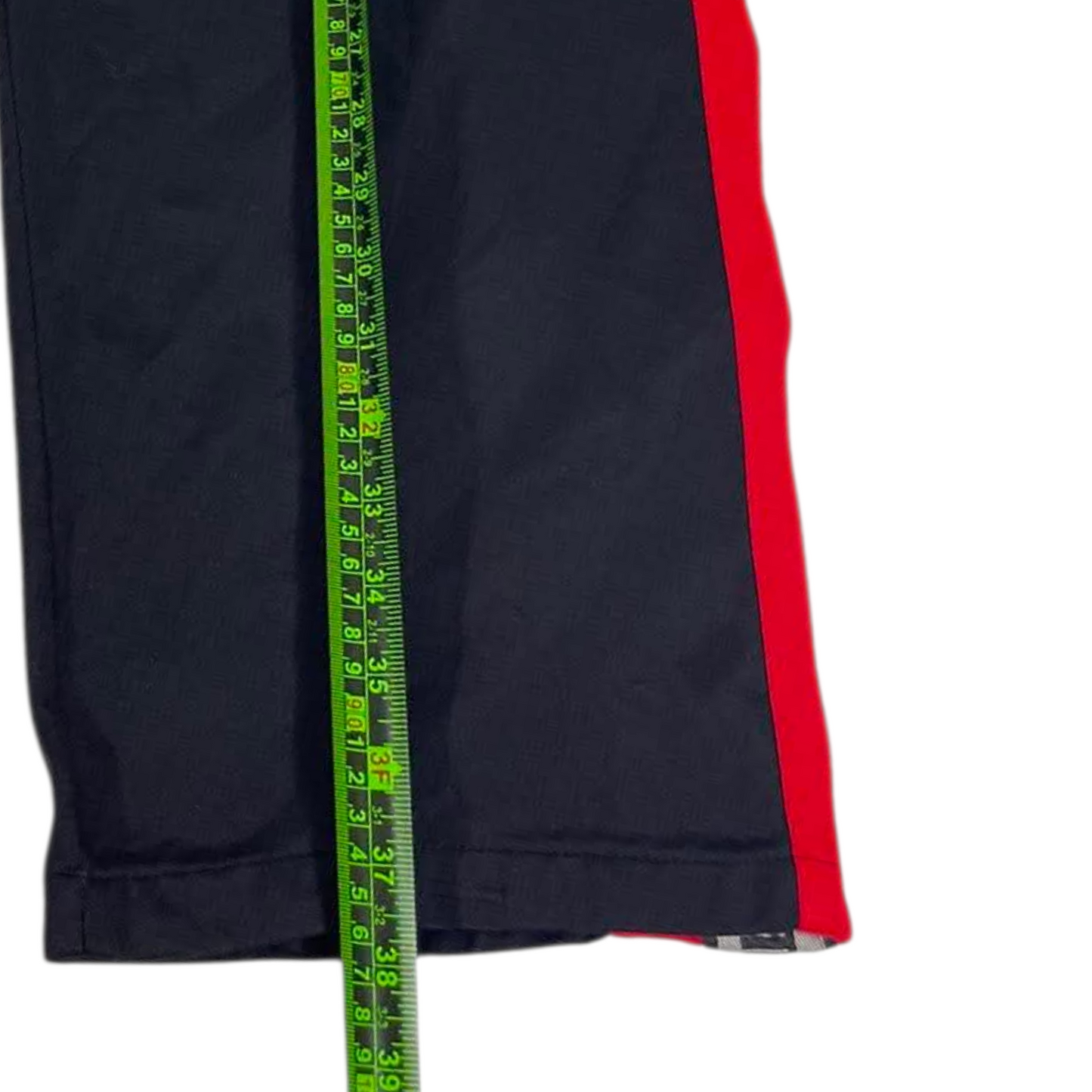 VINTAGE PUMA BLACK BAGGY TRACK PANTS (L) '4