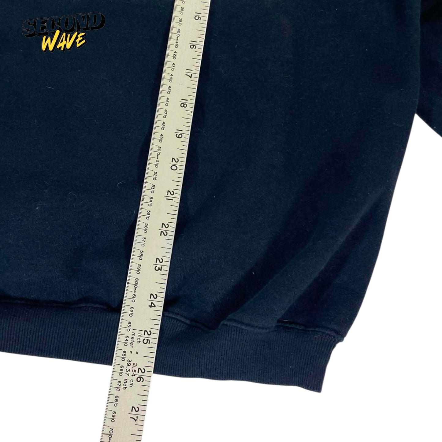 VINTAGE EMBROIDERED DISNEY WINNIE THE POOH NAVY SWEATSHIRT (M)