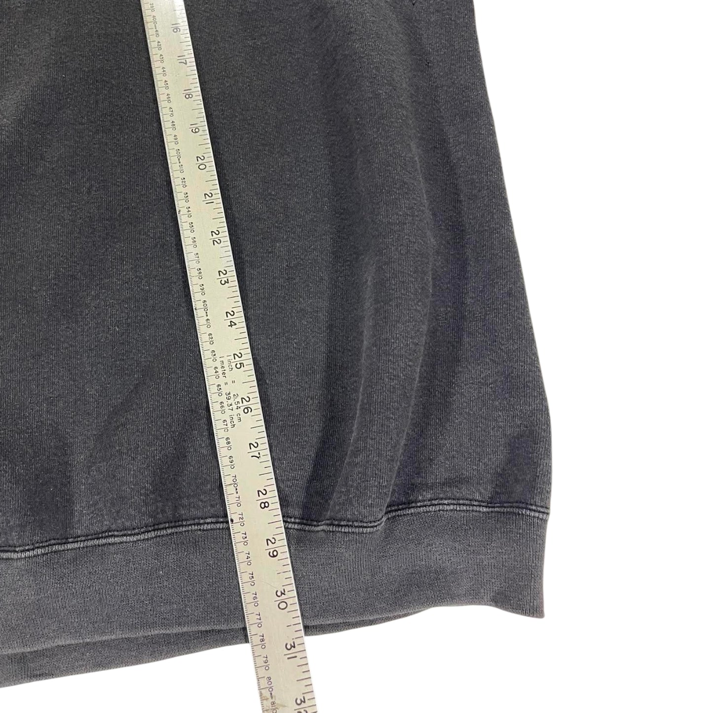 VINTAGE FADED HARD ROCK CAFE BLACK SWEATSHIRT (XL)