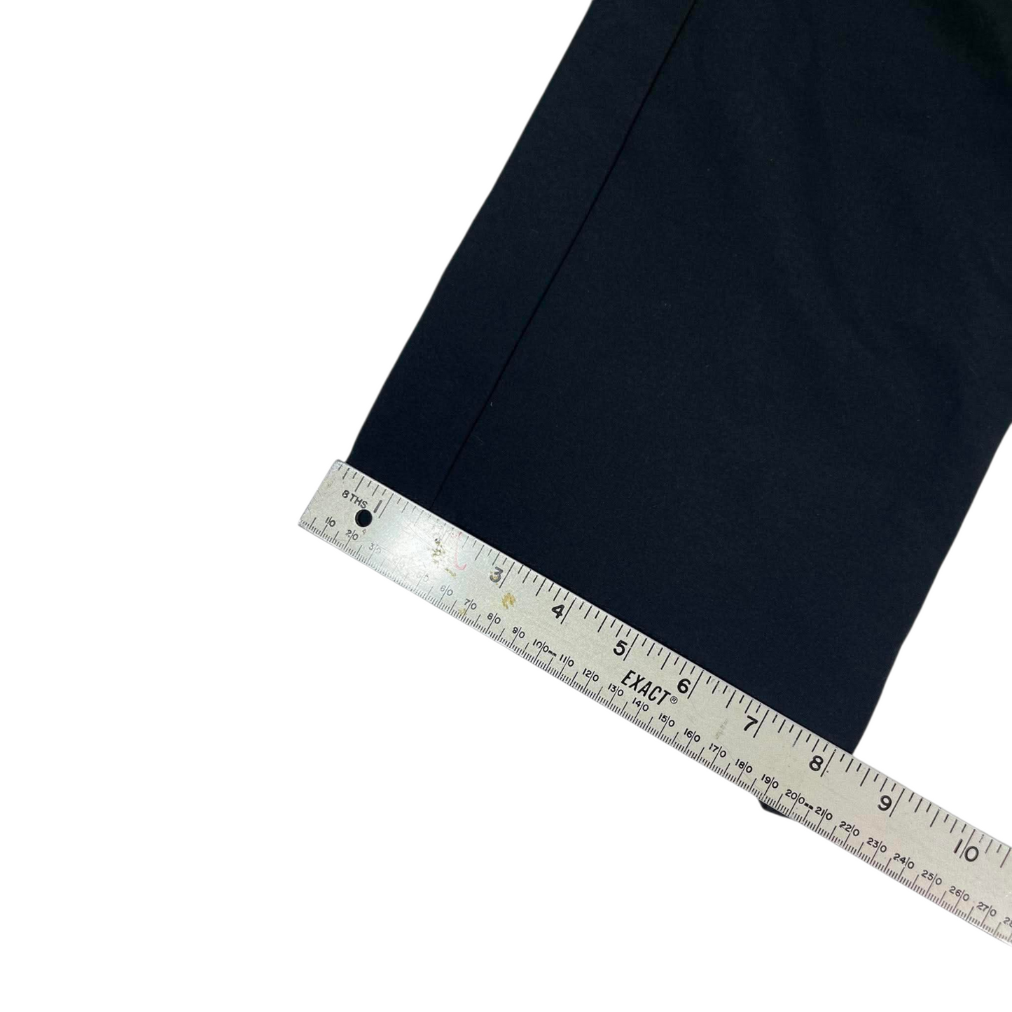ADIDAS BLACK TRACK PANTS WITH DRAWSTRING WAIST AND POCKETS (XS)