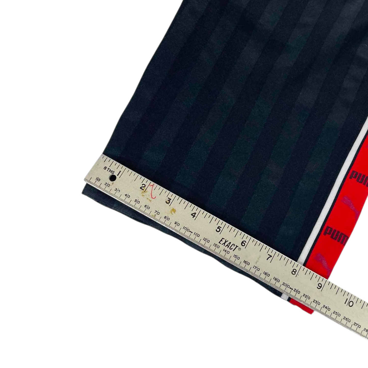 PUMA BLACK PINSTRIPE PANTS (XL)'¹⁵