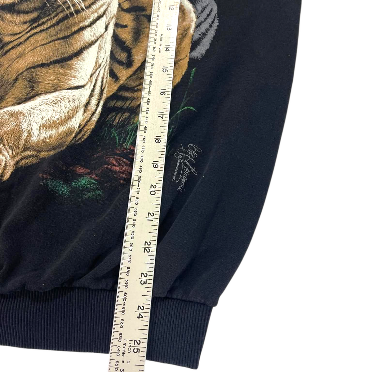 90S TIGER BLACK CREWNECK (M)