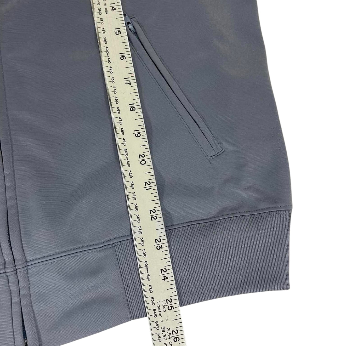 CARHARTT GREY ZIP UP JACKET (L)