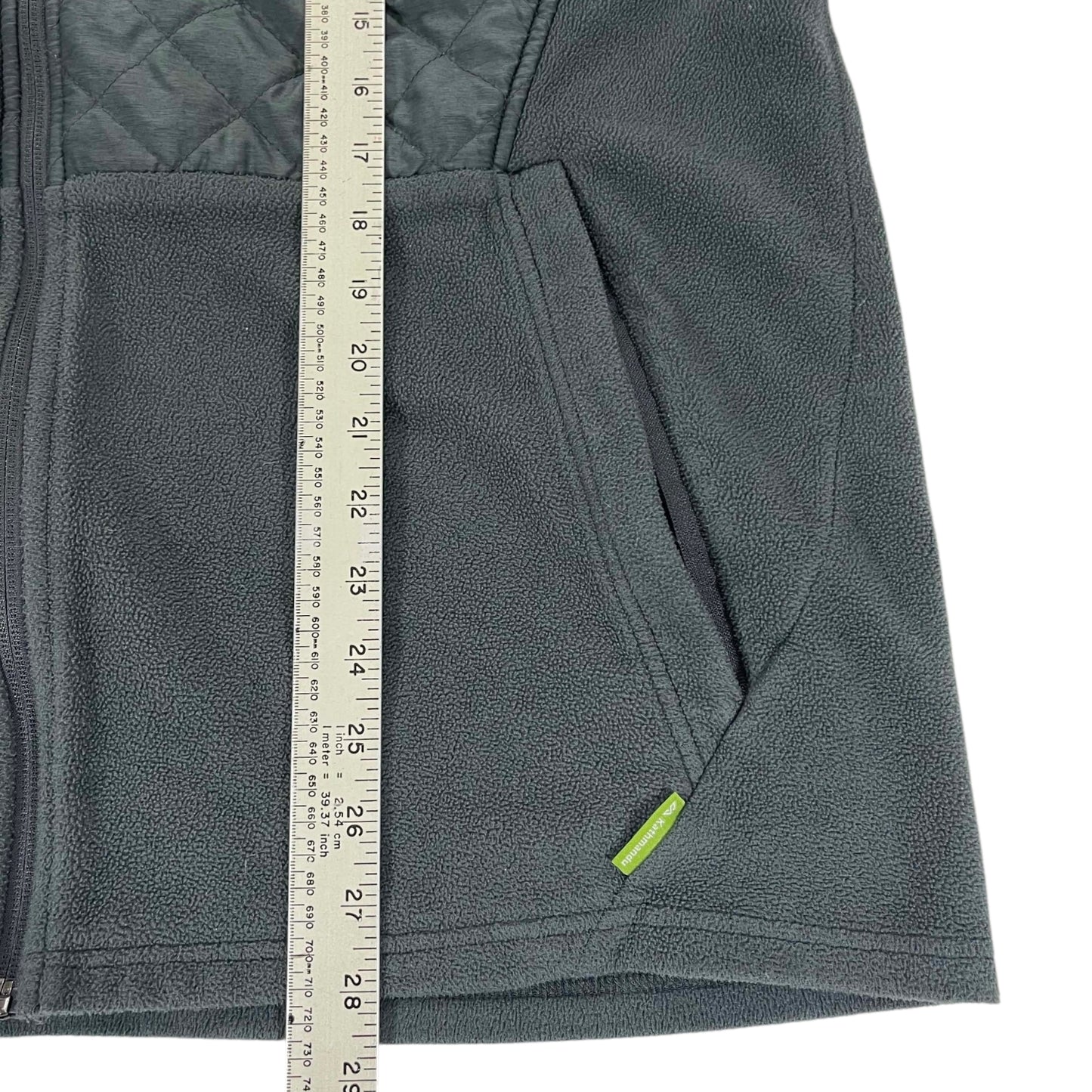 KATHMANDU QUILTED FLEECE JACKET (L)