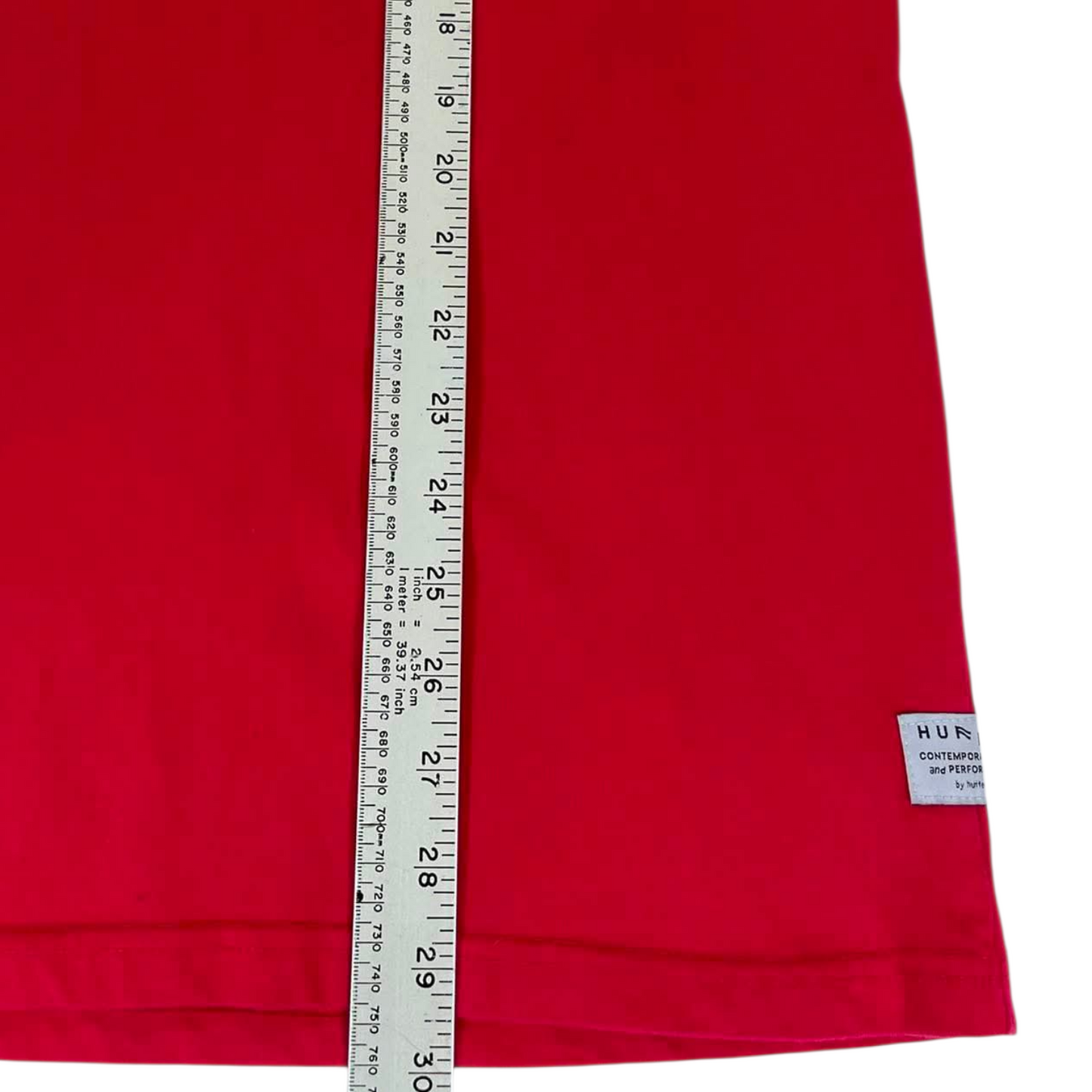 HUFFER RED LONG SLEEVE SHIRT (S-M)