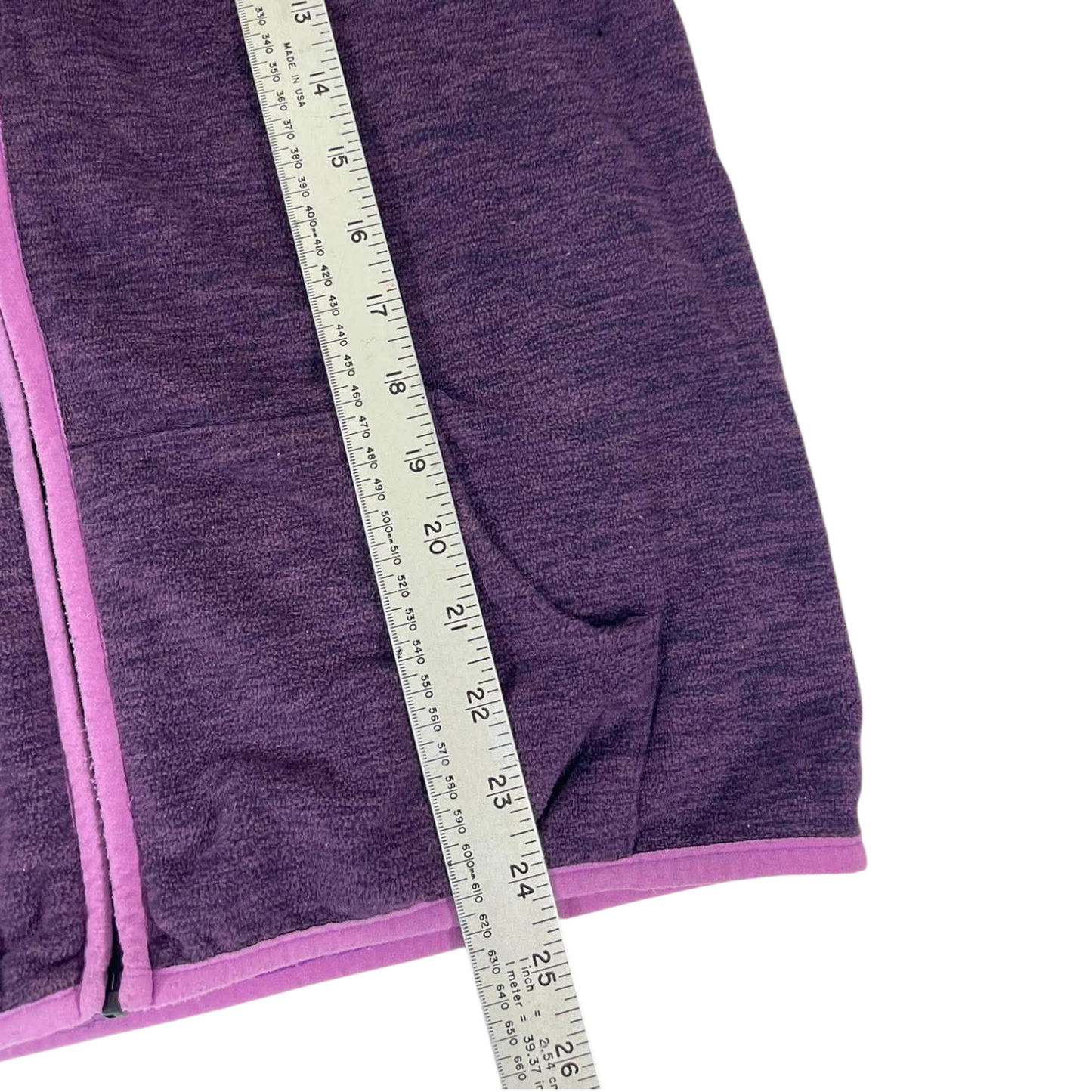 HUNTING & FISHING PURPLE ZIP UP HOODIE WITH PINK ACCENTS (12)
