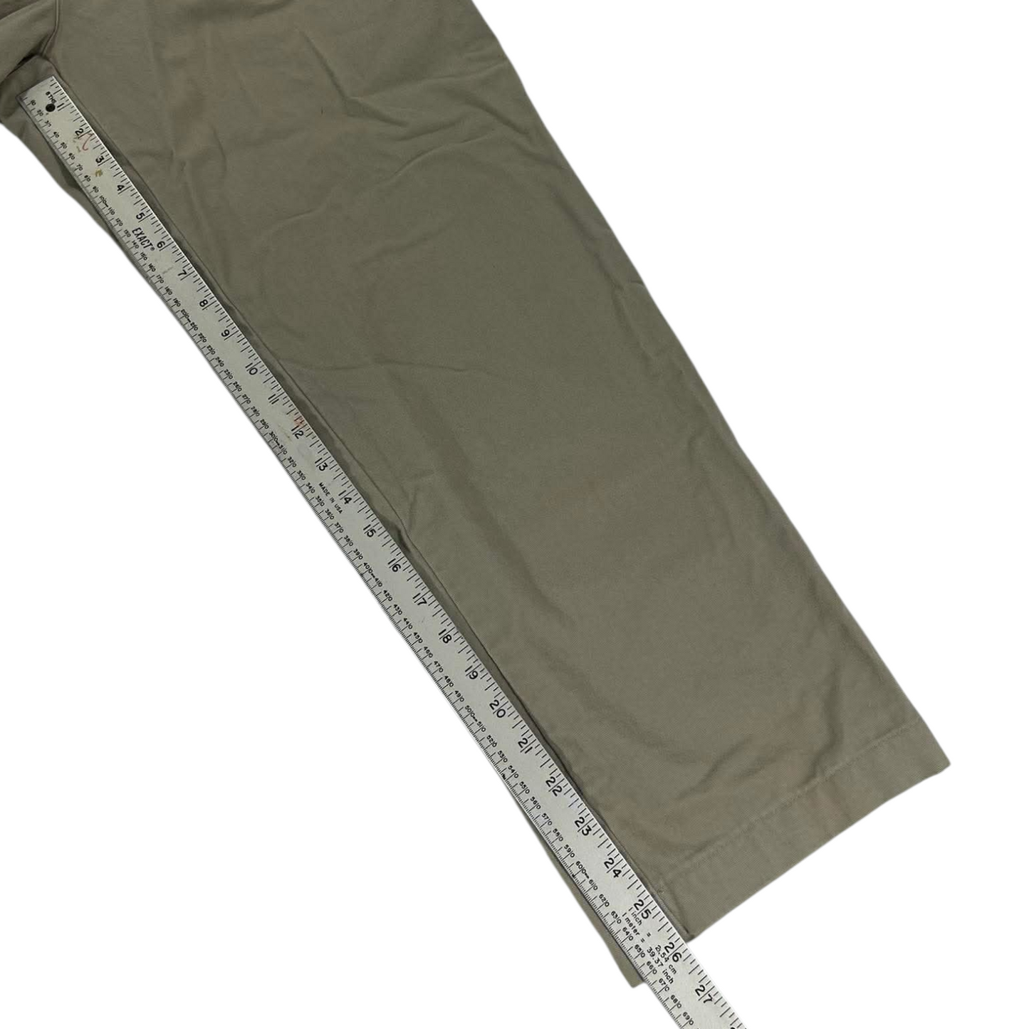 STONERIVER KHAKI BAGGY STRAIGHT LEG (32)