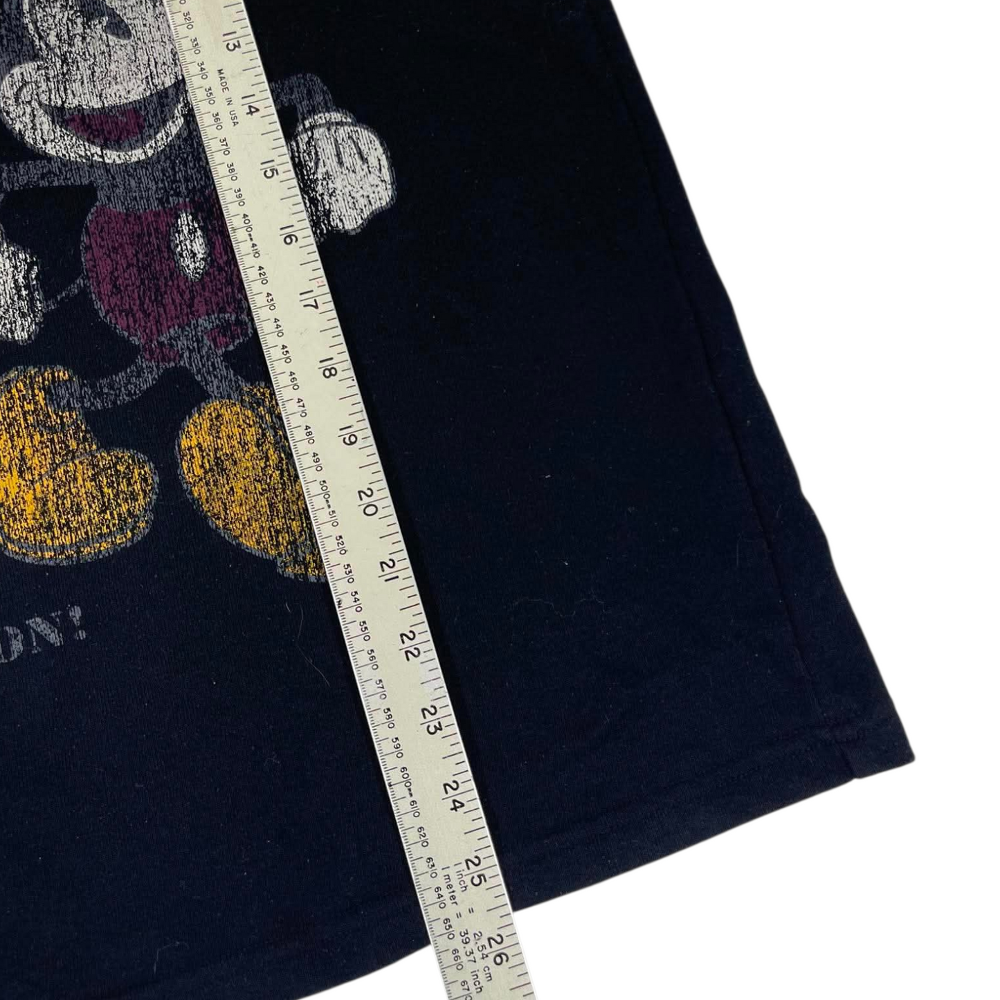 DISNEY MICKEY MOUSE BLACK CREWNECK (M-L)