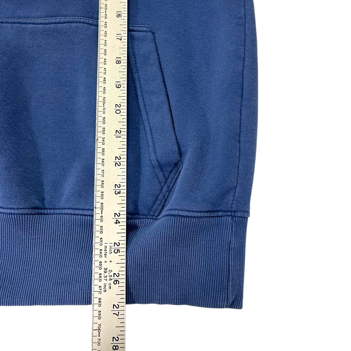 LACOSTE BLUE HOODIE (L)