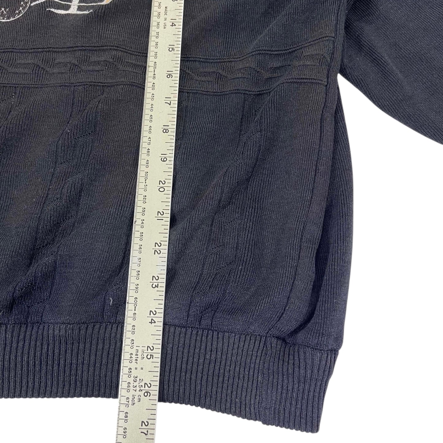 90S BELIKA WINDSTOPPER GOLF EMBROIDERED SWEATER (L)