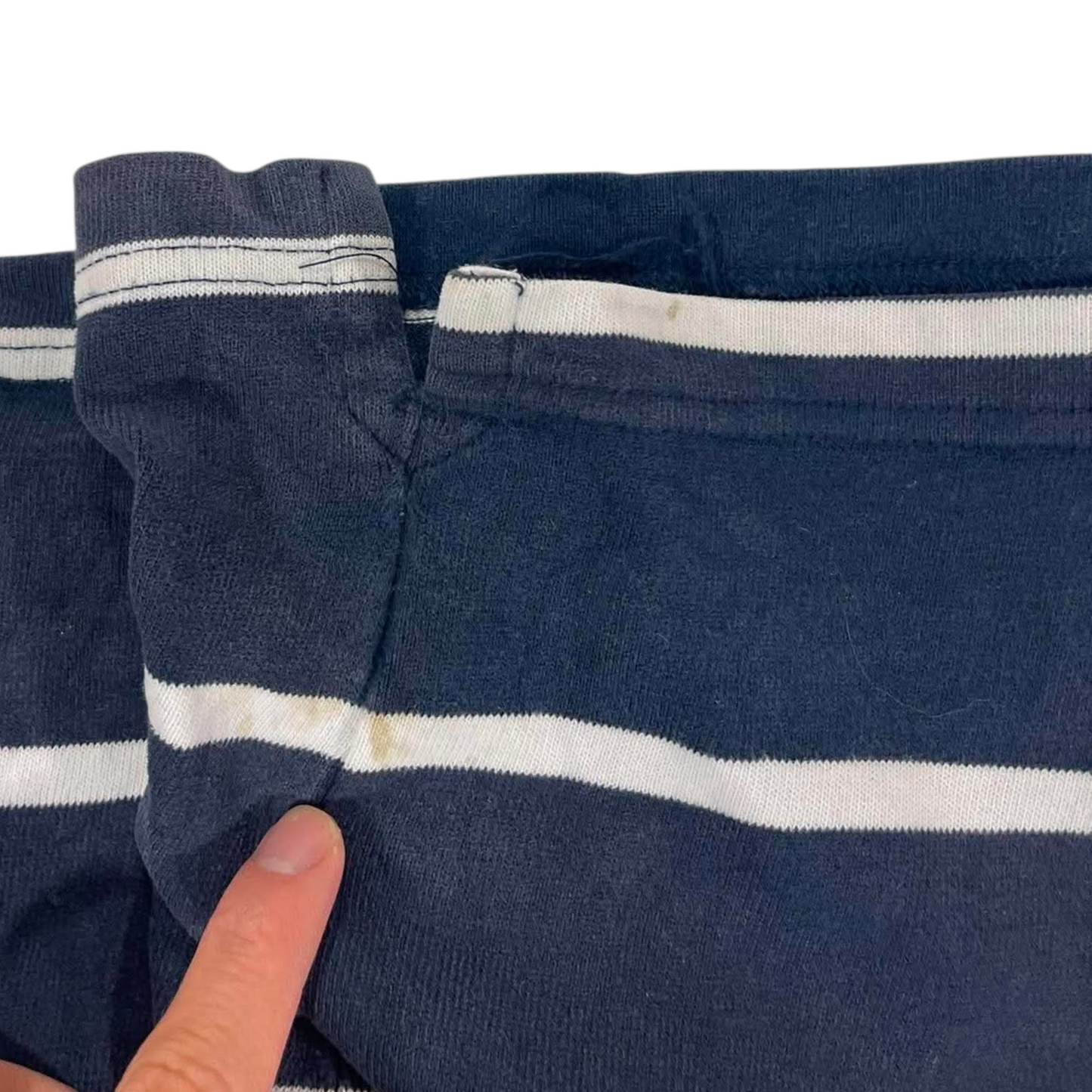 VINTAGE LINE 7 STRIPED POLO SHIRT (XL)
