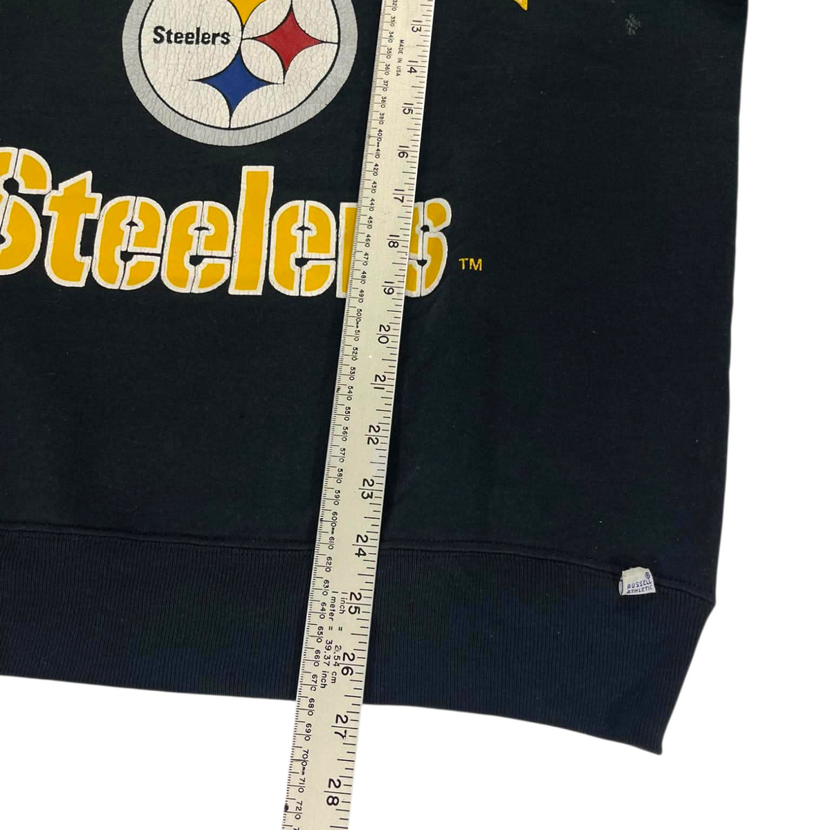 VINTAGE RUSSELL ATHLETIC STEELERS CREWNECK (L)