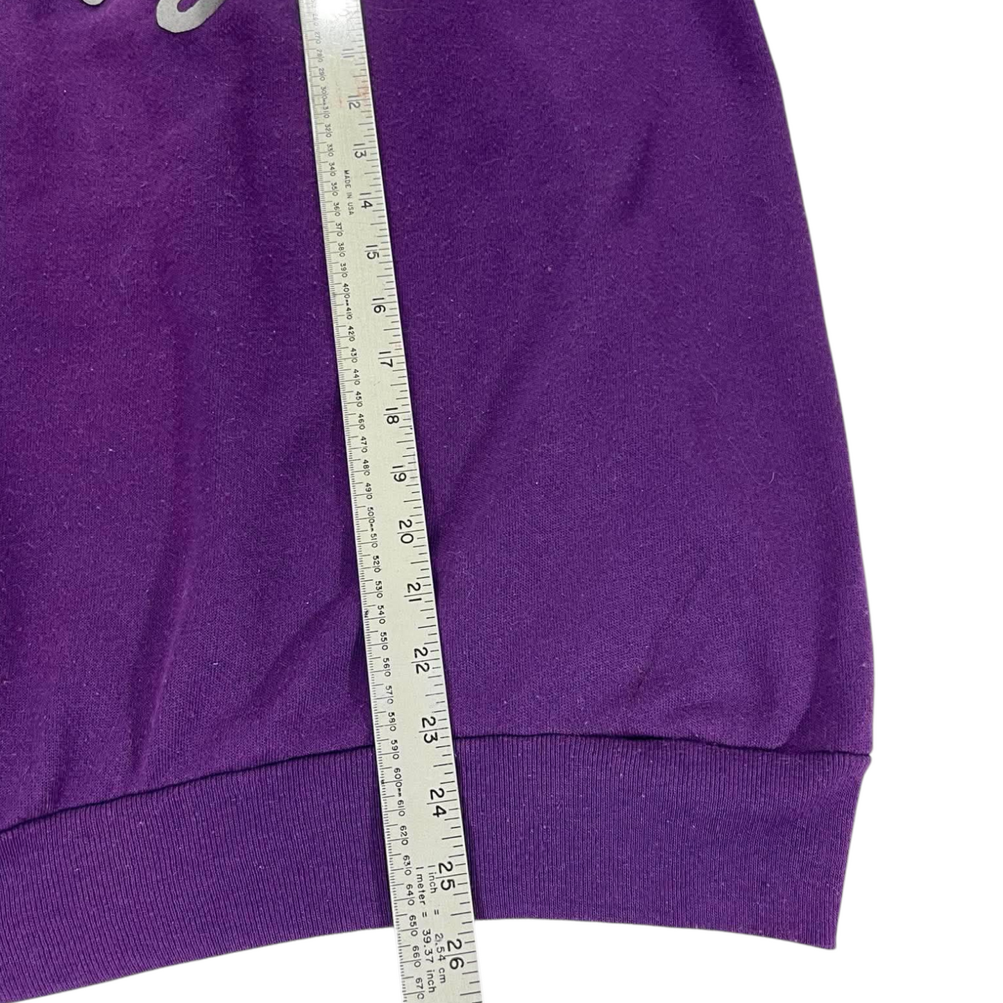 90S LAS VEGAS PURPLE CREWNECK SWEATSHIRT (L)