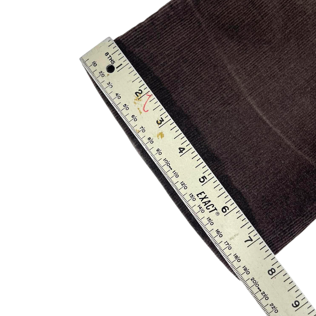 LEVI'S 505 BROWN CORDUROY PANTS (24)