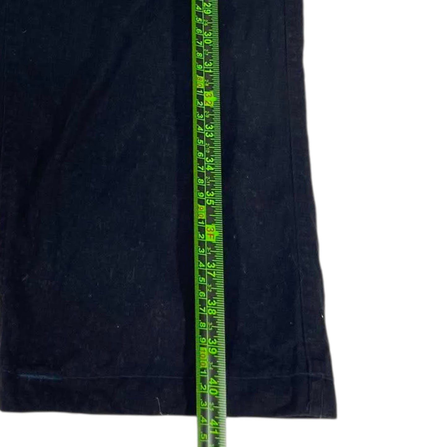 VINTAGE MATCH BLACK BAGGY CARGO PANTS (38)