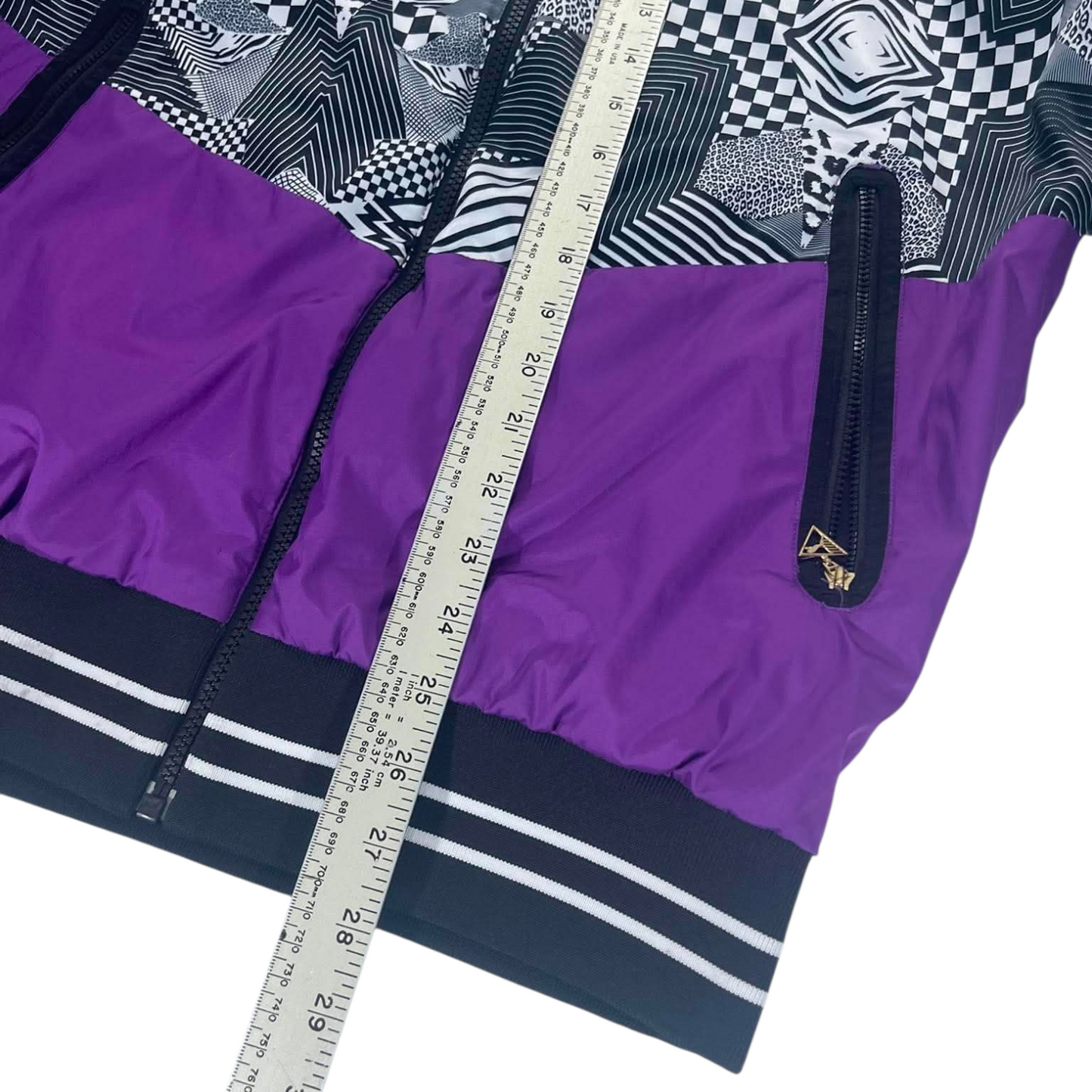 PUMA BLACK/PURPLE JACKET (M)