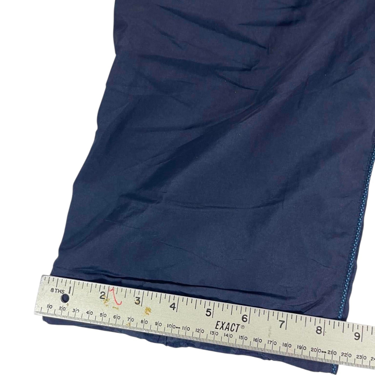 VINTAGE NIKE NAVY BLUE TRACK PANTS (L)