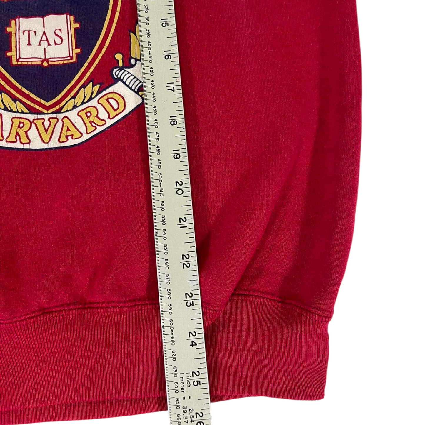 VINTAGE HARVARD UNIVERSITY CUT CREWNECK SHIRT (S)