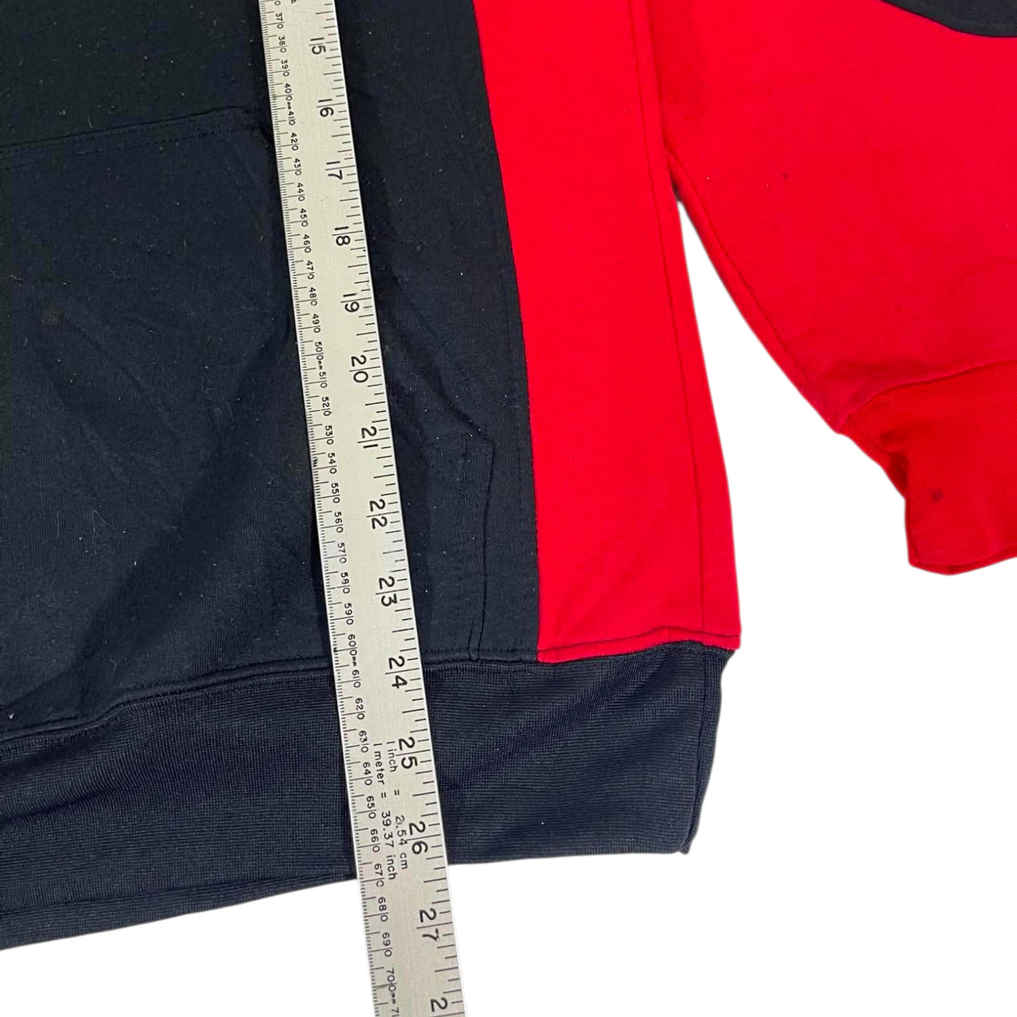 VINTAGE HOUSTON ROCKETS BLACK & RED HOODIE (M)