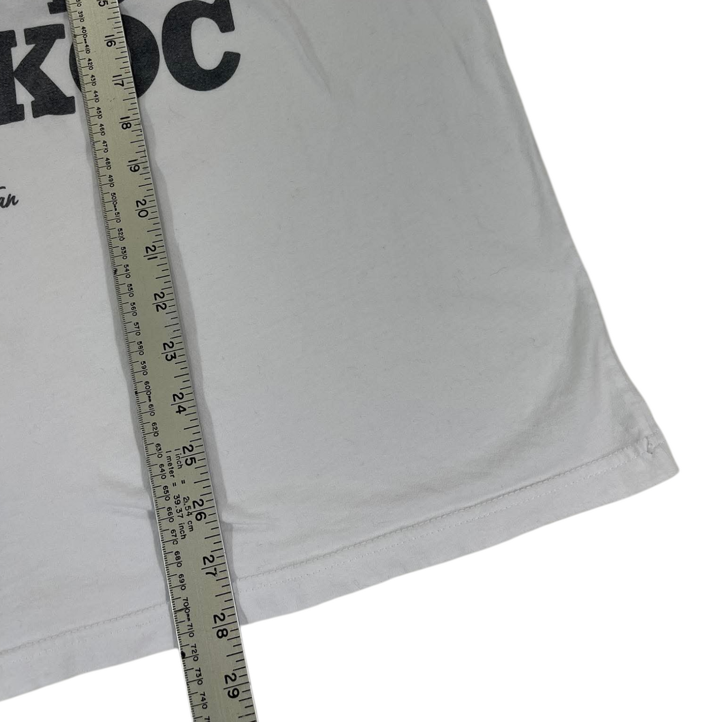 TONI KUKOC CHICAGO BULLS WHITE T-SHIRT (M)