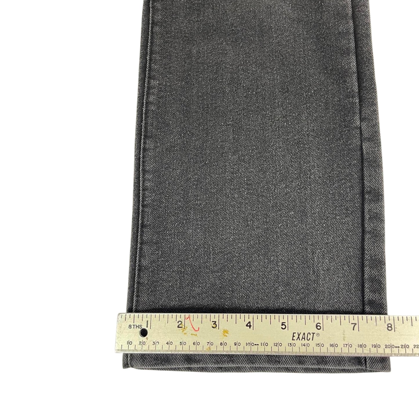 GARAGE FADED BLACK DENIM JEANS (34)