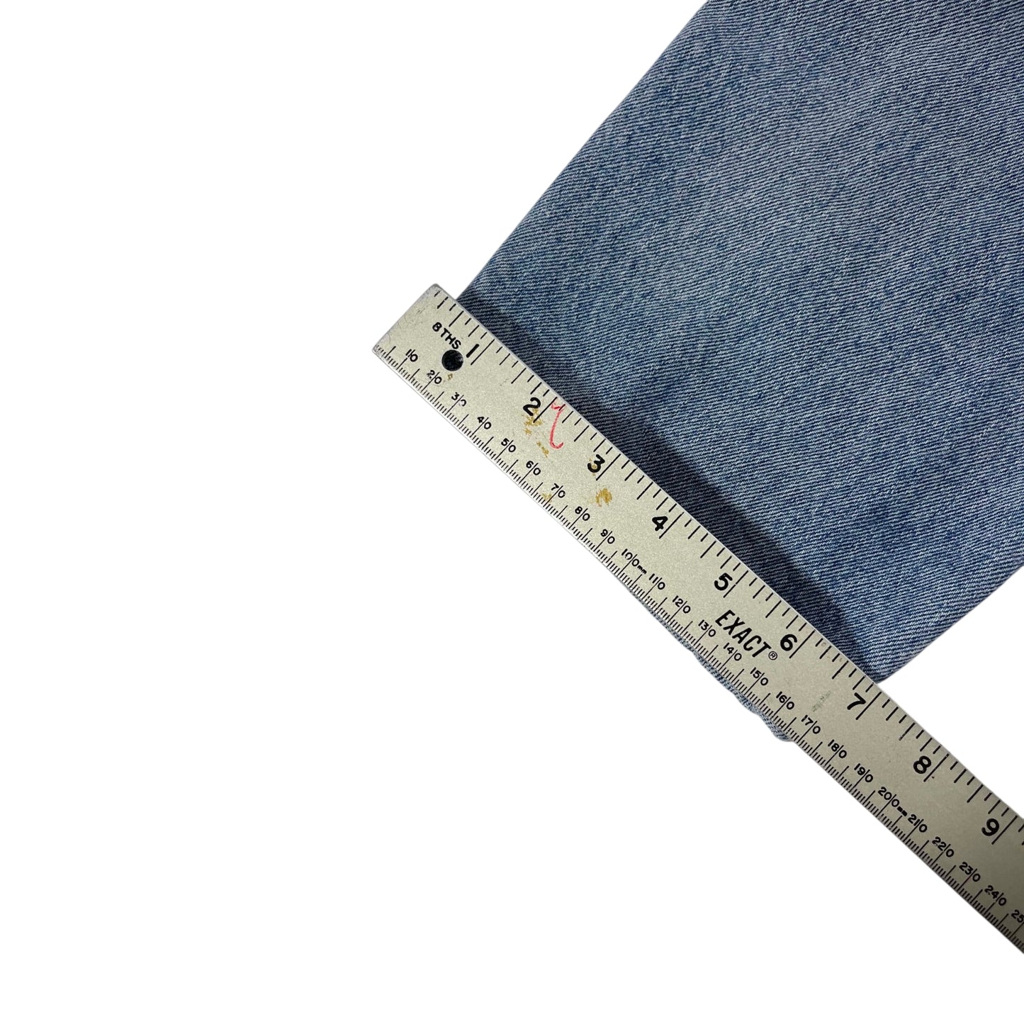 VINTAGE MADE IN NZ TUSK BLUE DENIM JEAN (36)