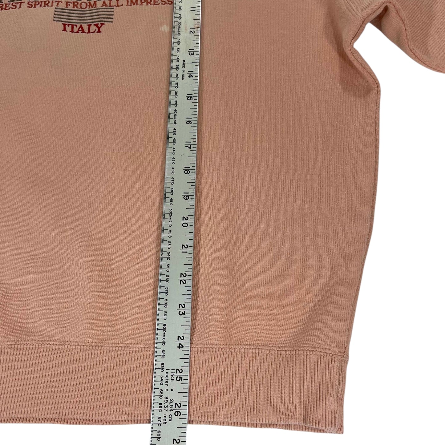 GIANNI VALENTINO ORANGE CREWNECK (S)