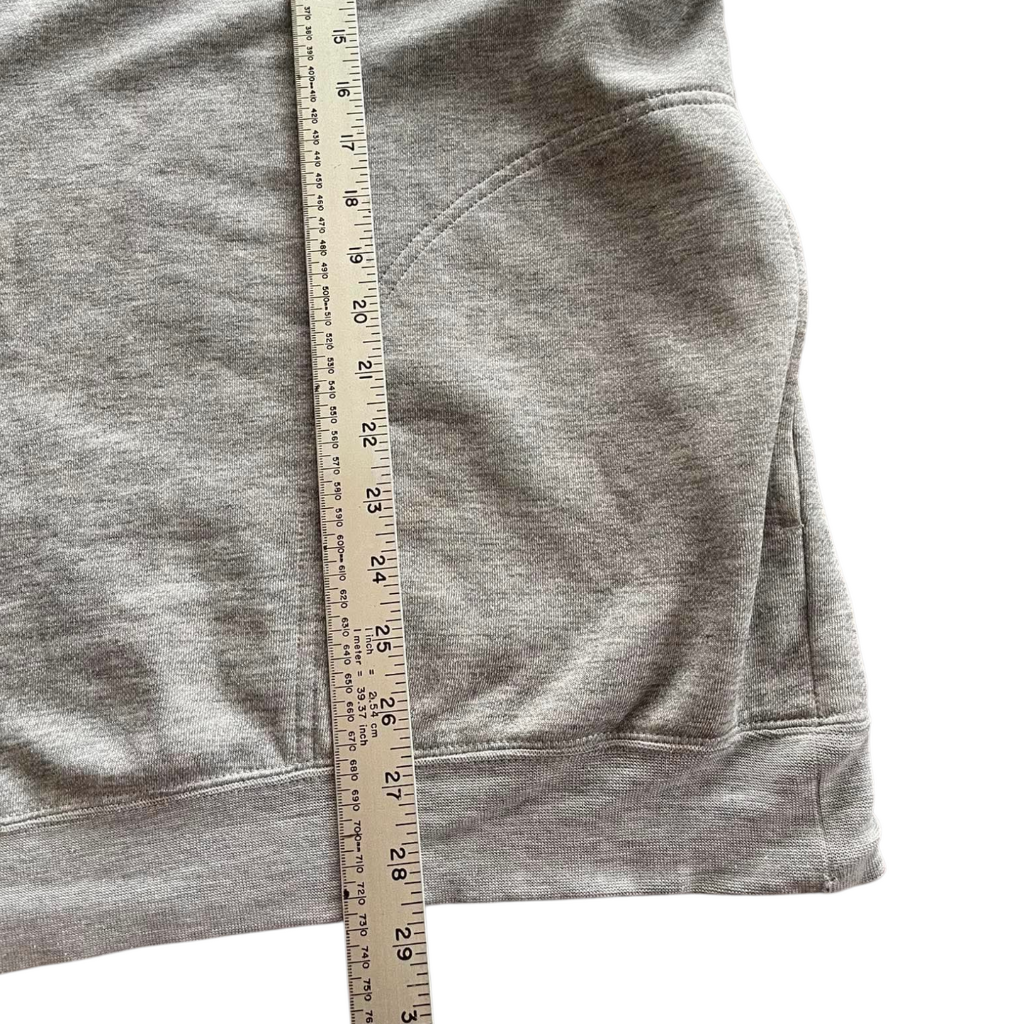 VINTAGE PUMA GREY HOODIE (XL)